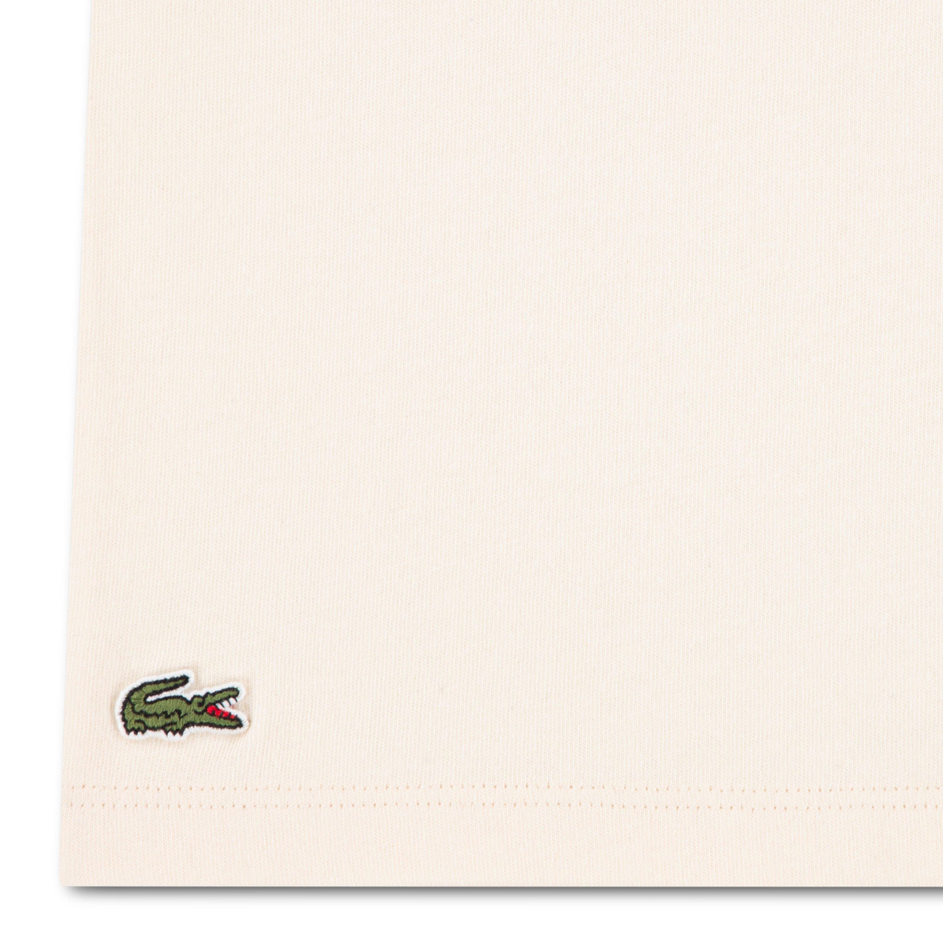 Bianco - Lacoste - Kids' Graphic Cotton Short-Sleeve Crew-Neck T-Shirt - 2