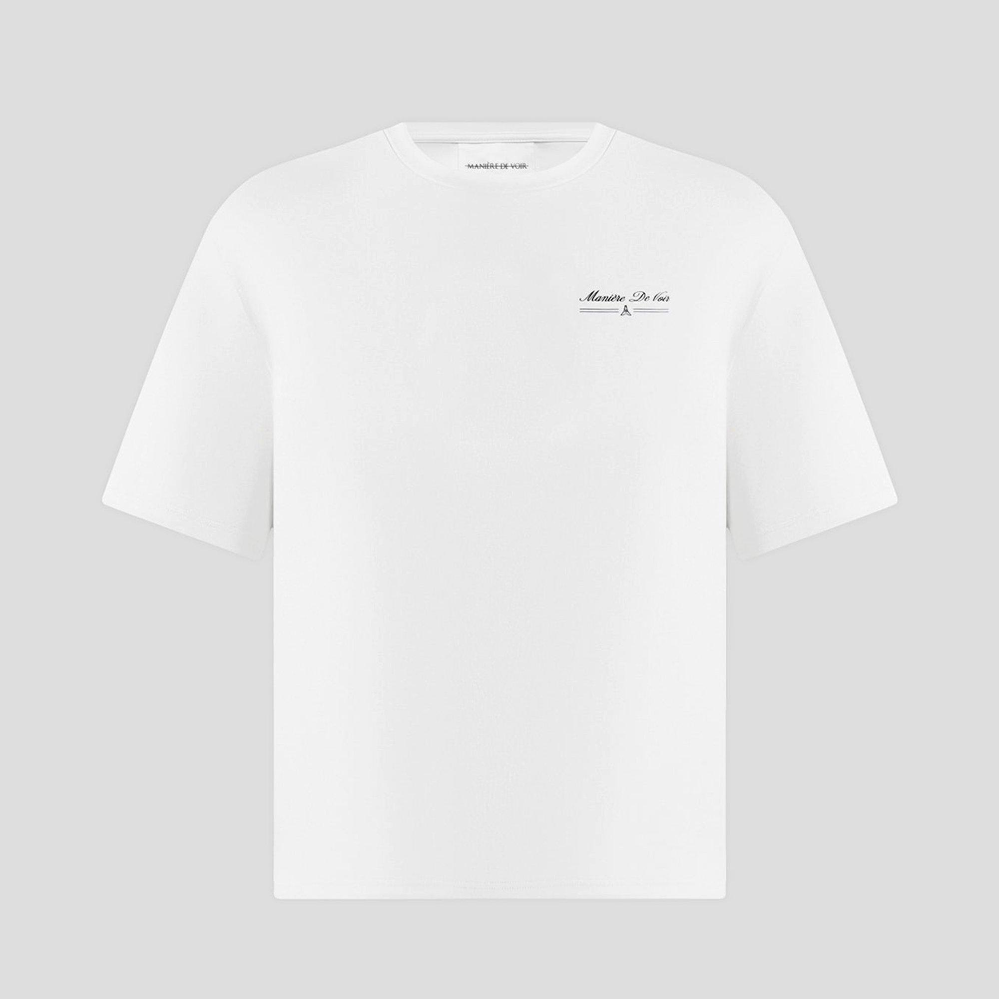 White - Maniere De Voir - Maniere Graph Tee Sn63 - 2