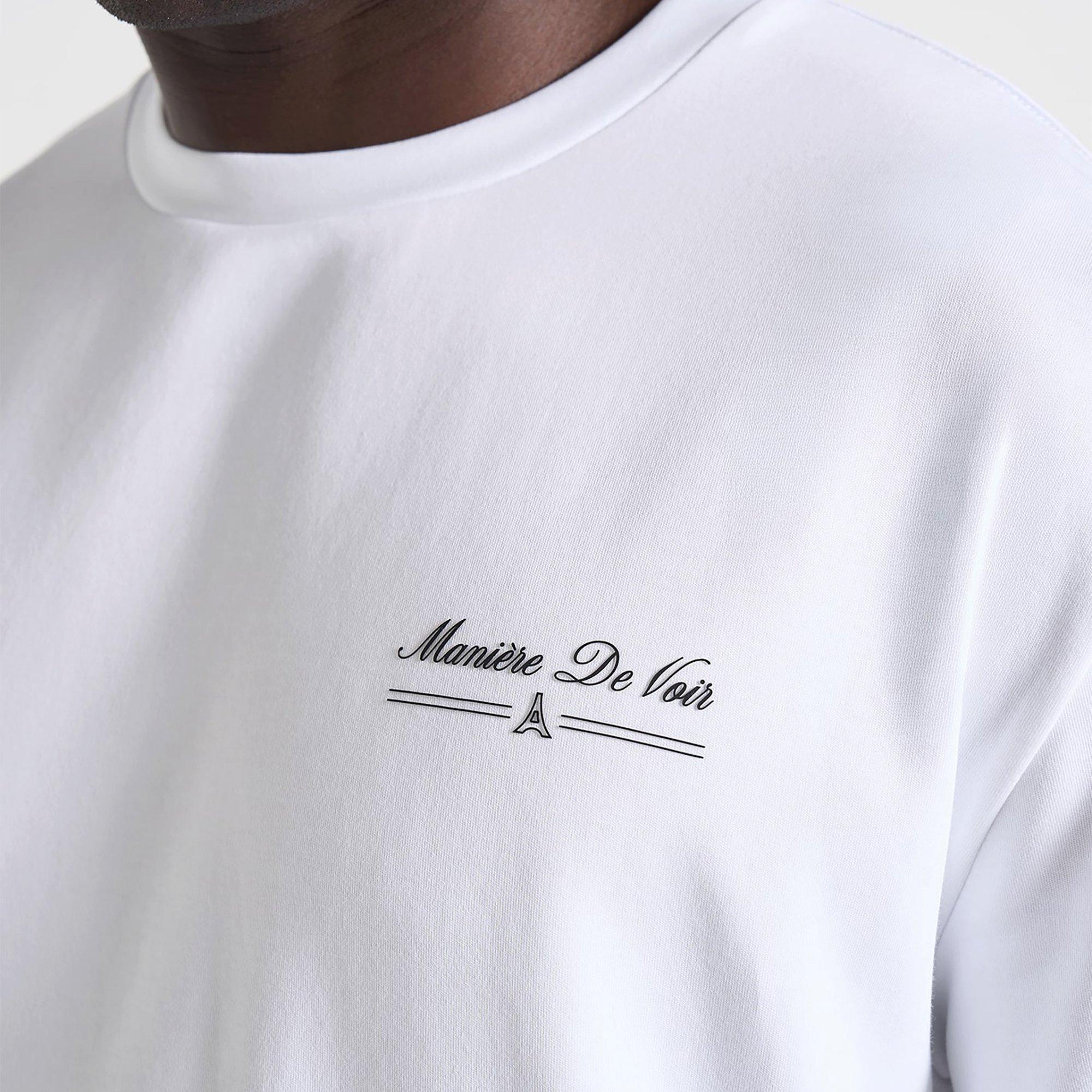White - Maniere De Voir - Maniere Graph Tee Sn63 - 6
