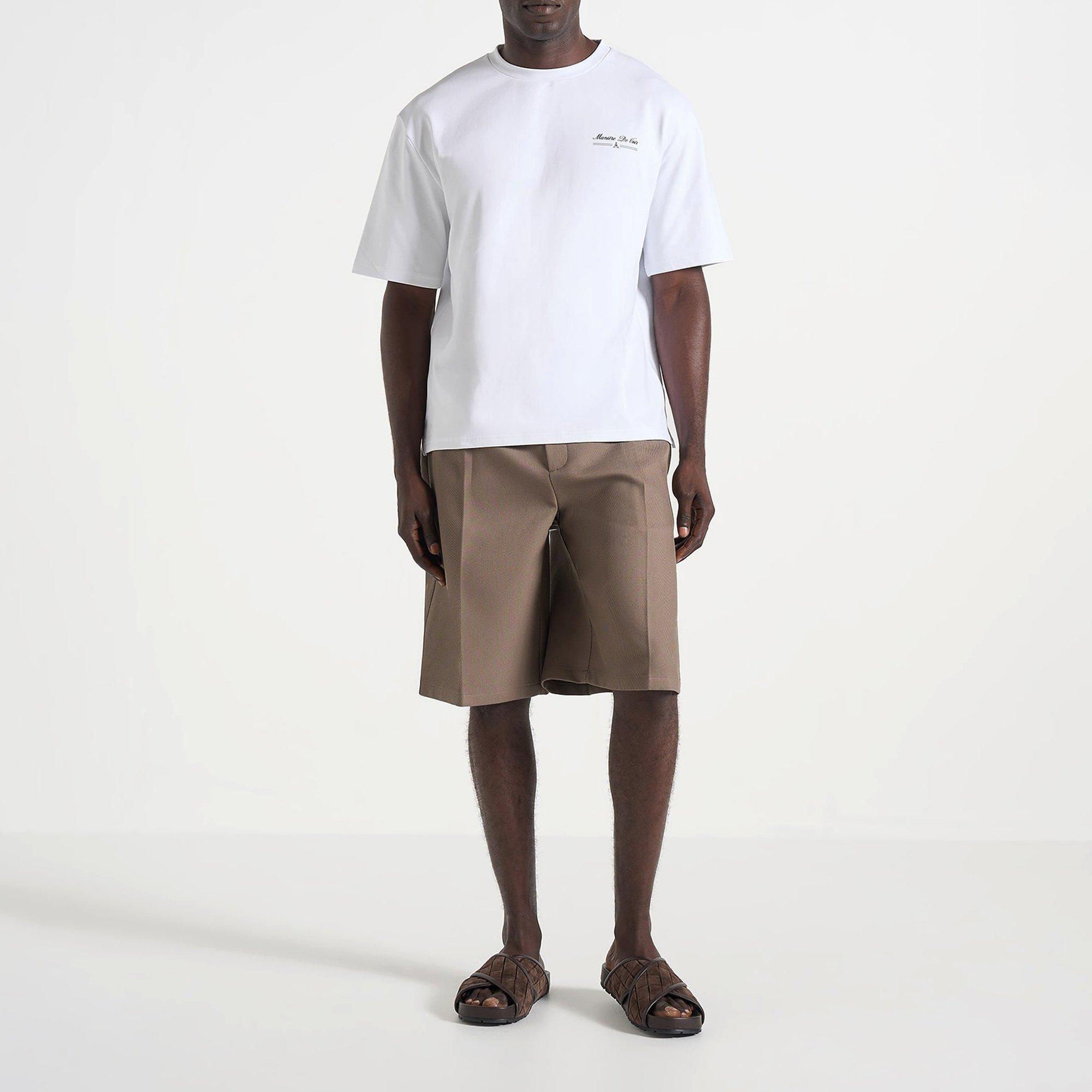 White - Maniere De Voir - Maniere Graph Tee Sn63 - 8