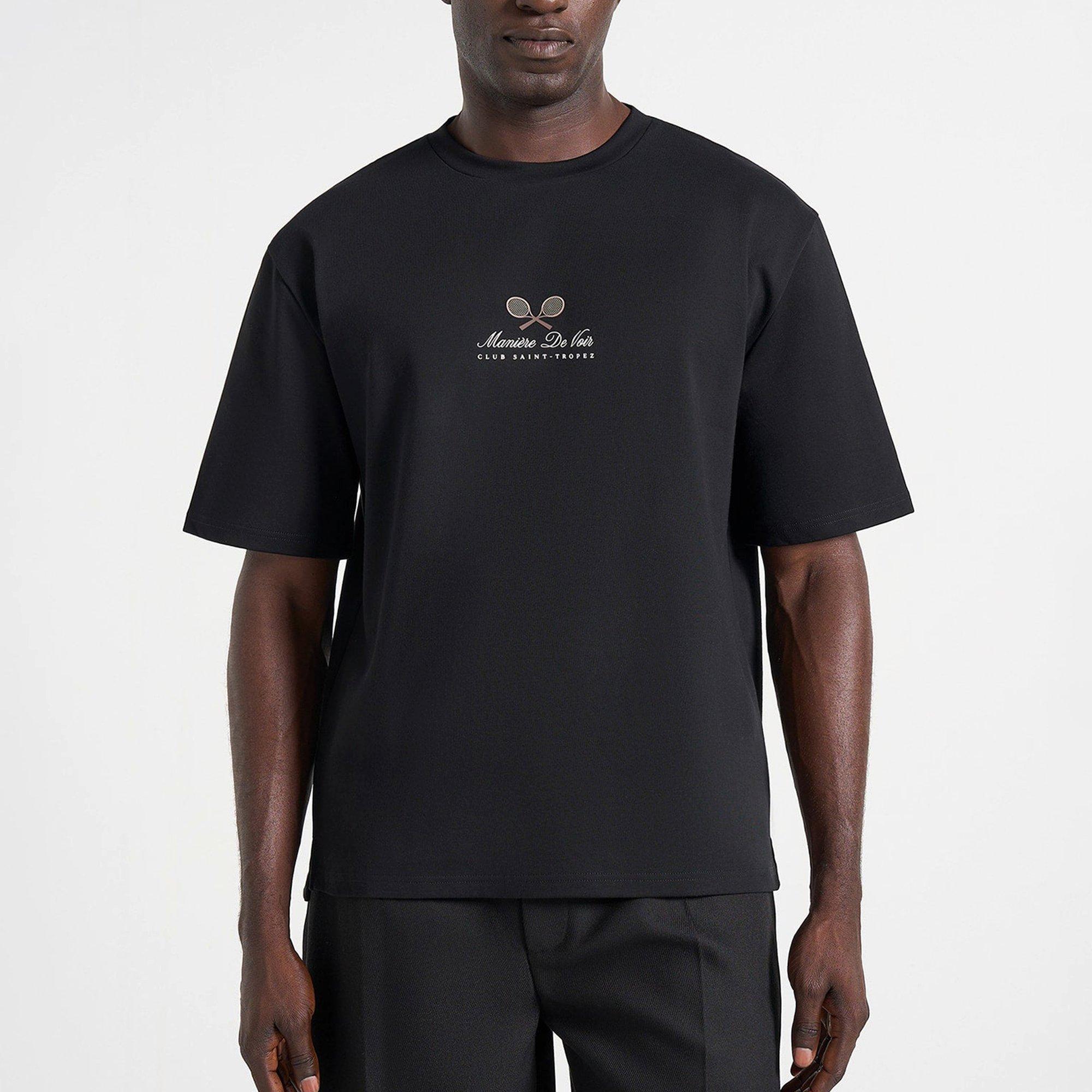 Black - Maniere De Voir - Maniere Graph Tee Sn63 - 4