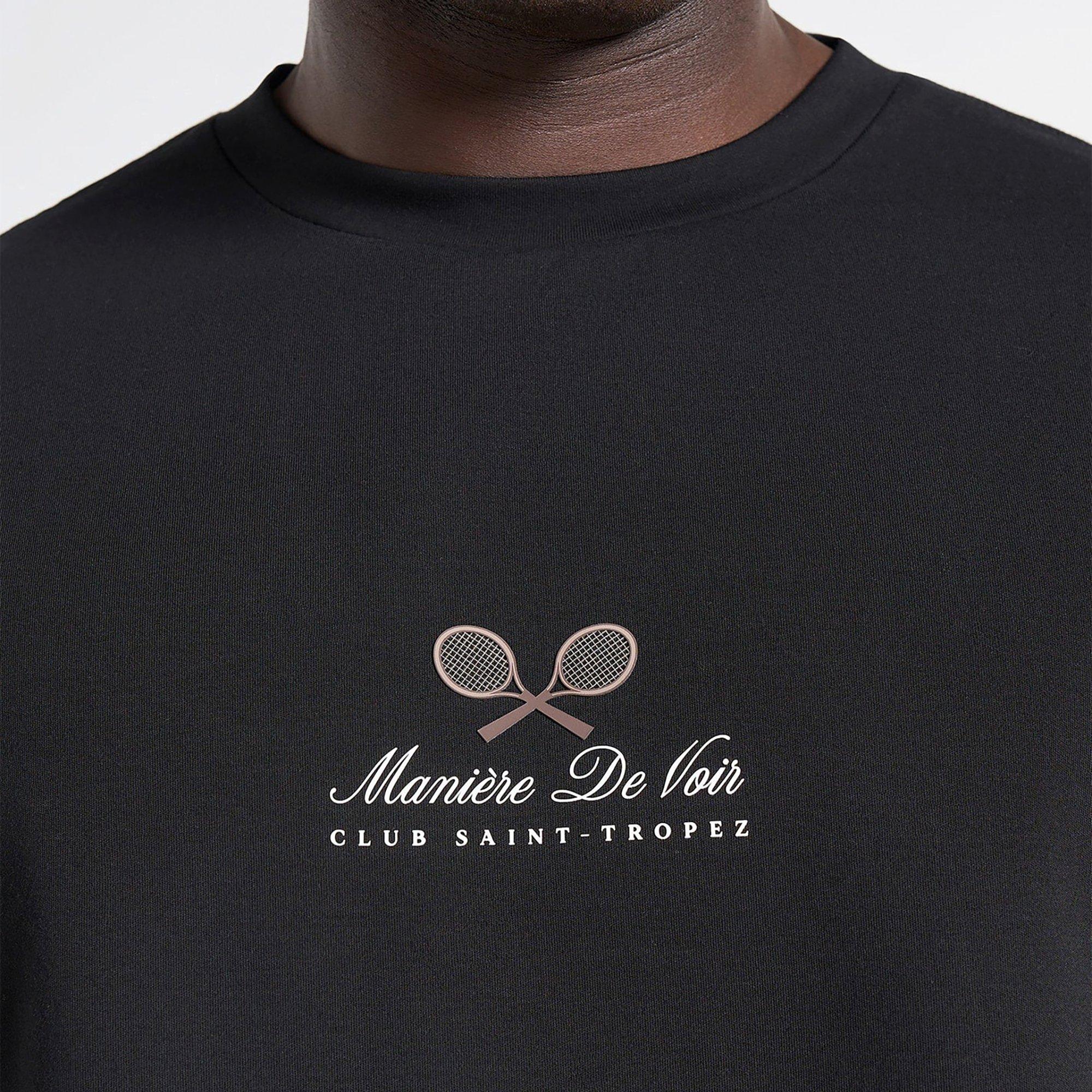 Black - Maniere De Voir - Maniere Graph Tee Sn63 - 6