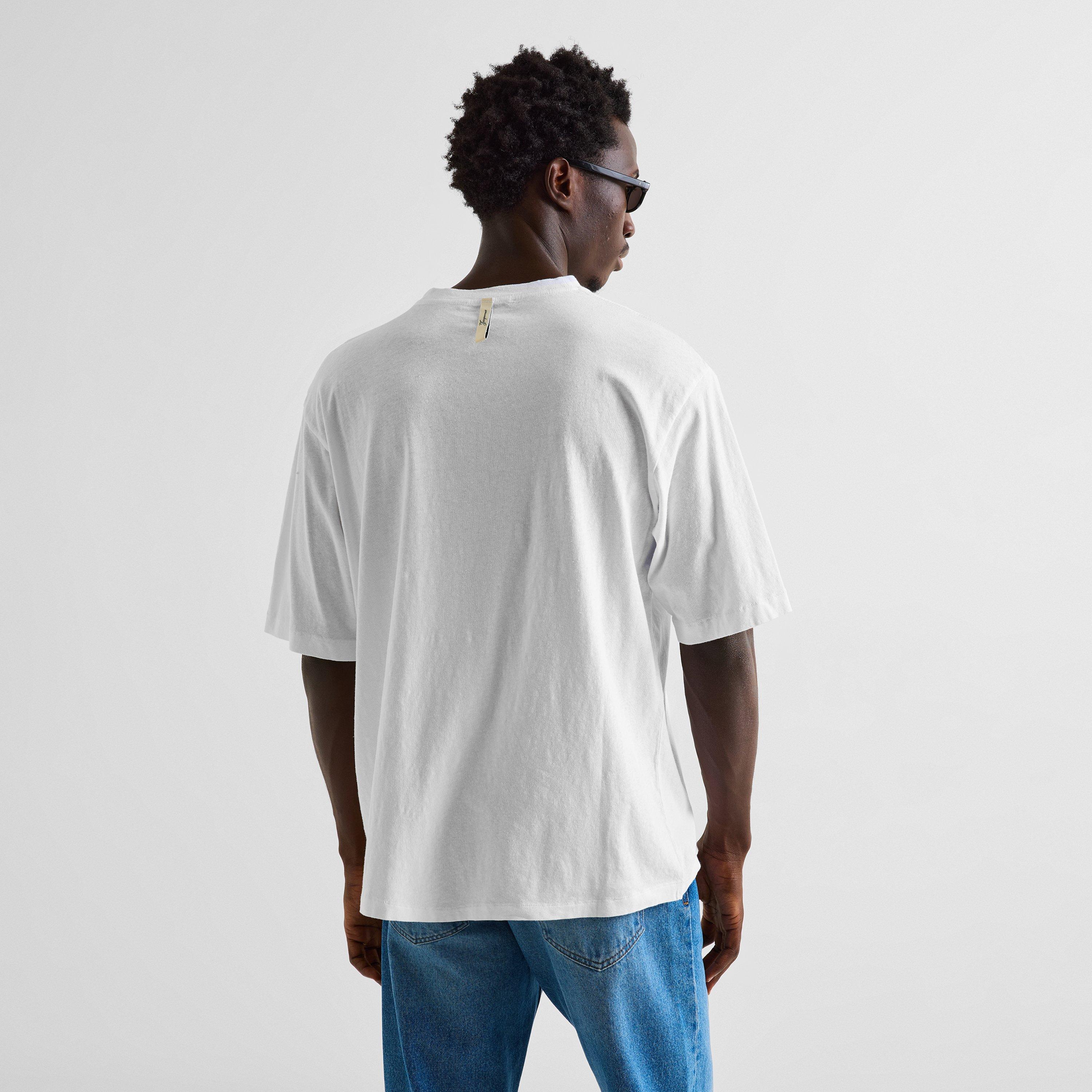 White - Jacquemus - Jacq Script Tee Sn64 - 4