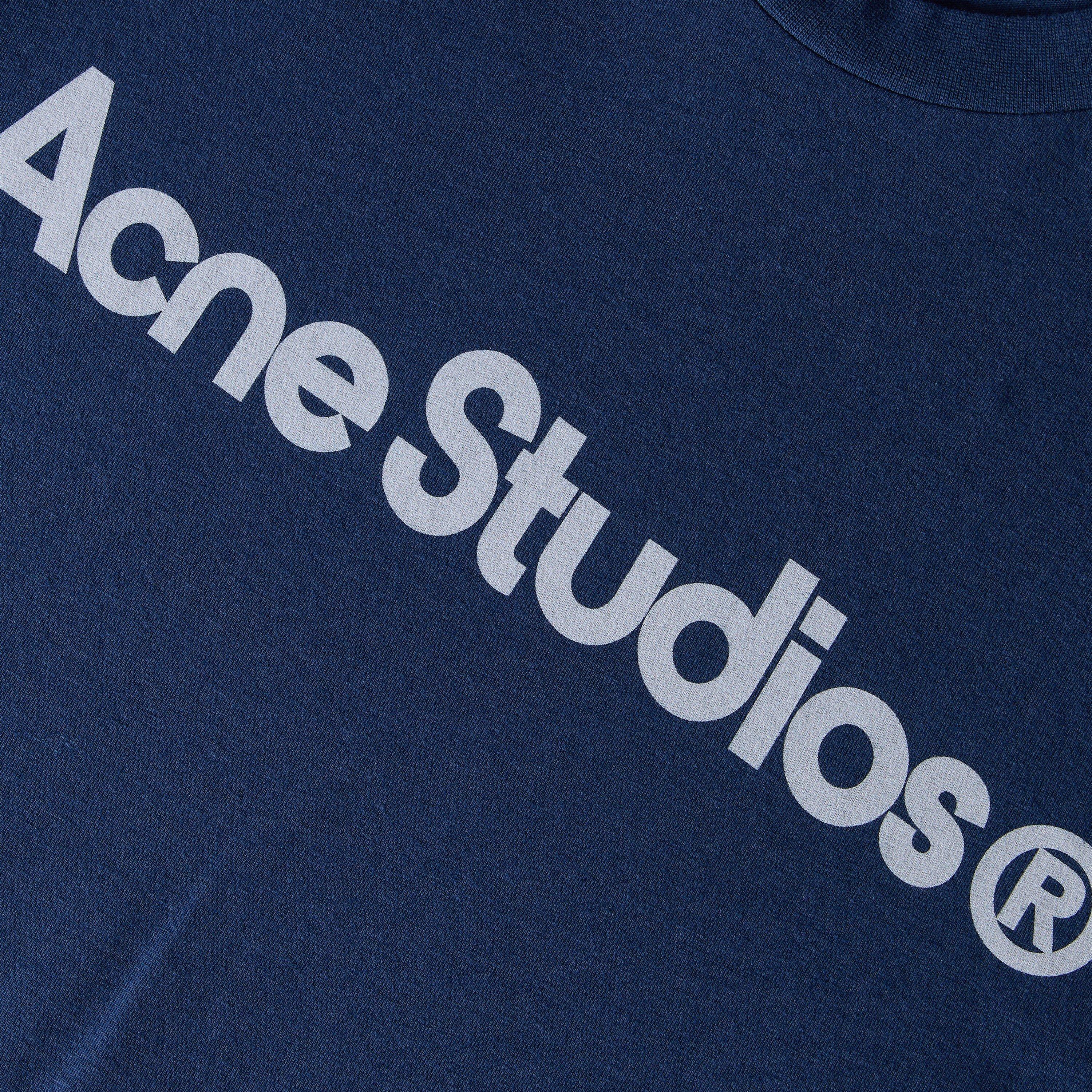 Navy - Acne Studios - Acne Eamon Tee Sn64 - 3