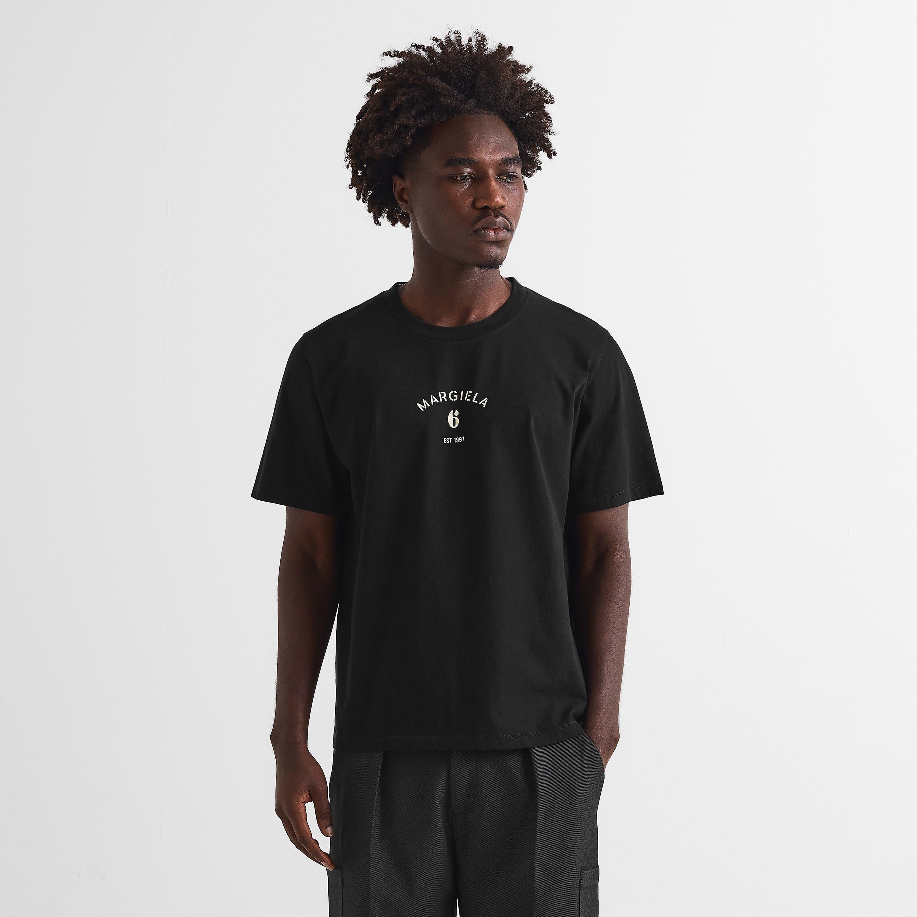 Black - MM6 Maison Margiela - Men's 6 T-Shirt - 3