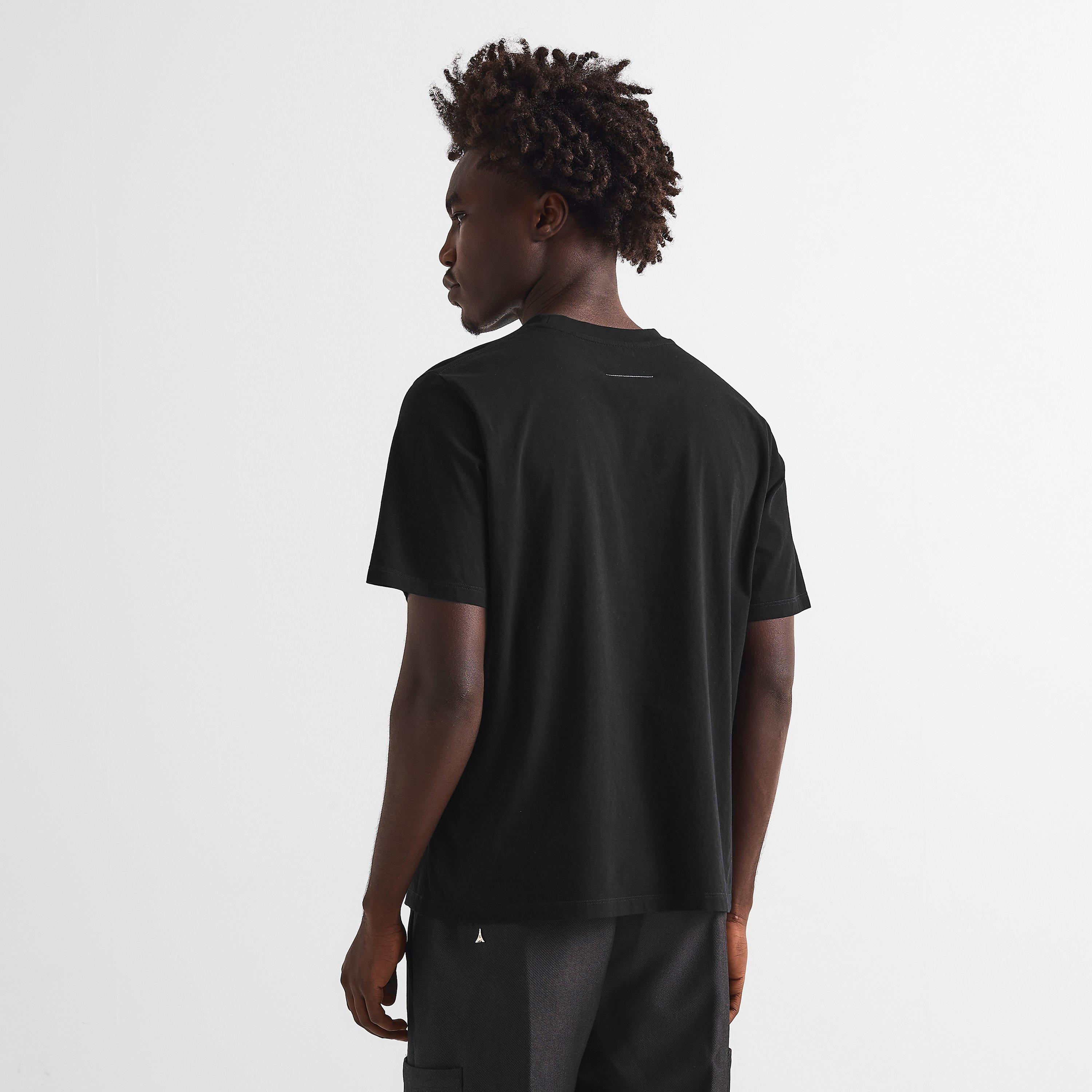 Black - MM6 Maison Margiela - Men's 6 T-Shirt - 4