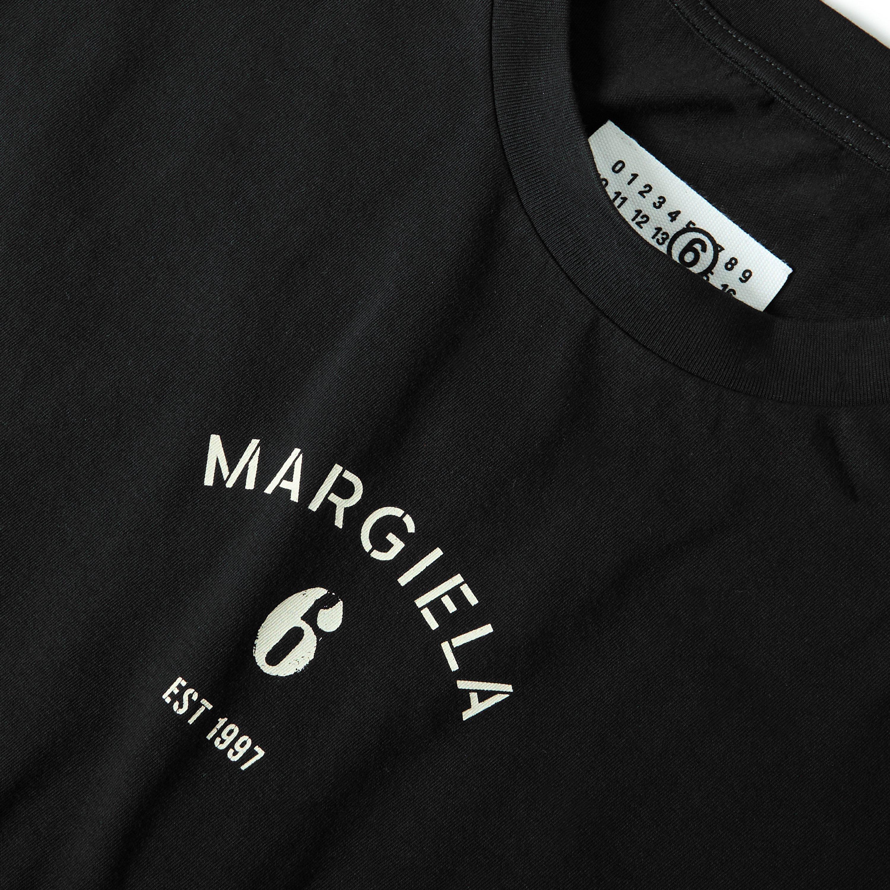 Black - MM6 Maison Margiela - Men's 6 T-Shirt - 3