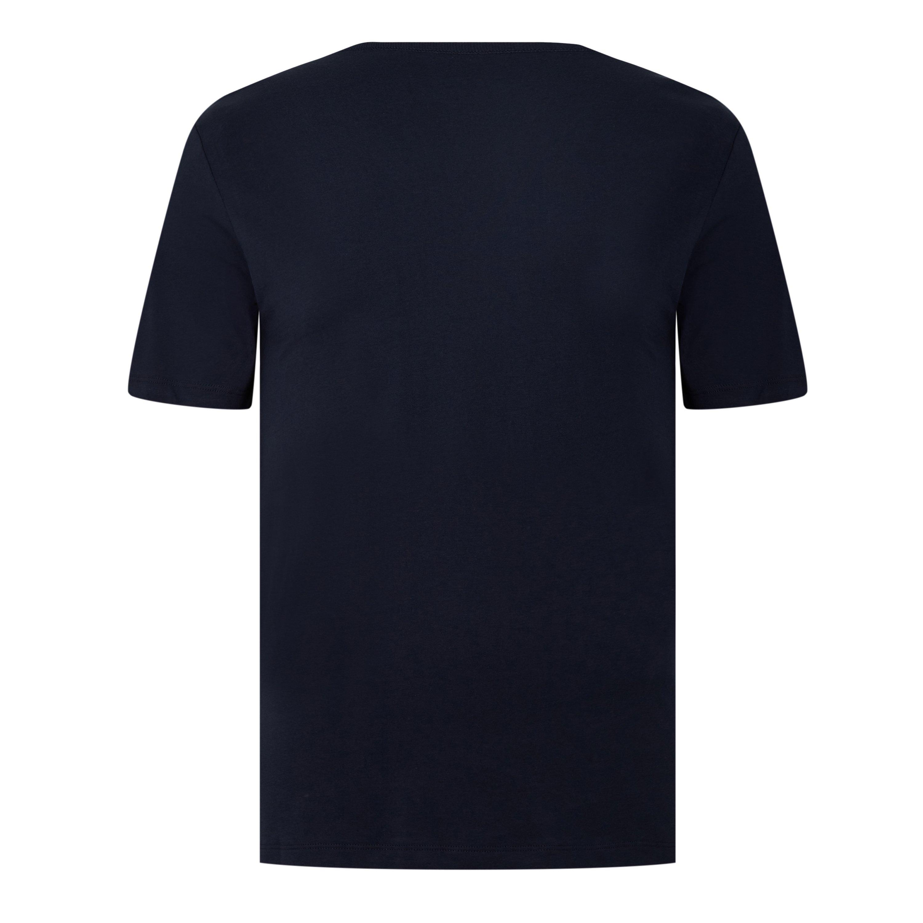 Blk/Wht/Nvy984 - Boss - Mens BOSS Bodywear 3 Pack Premium Cotton T-Shirts - Crew Neck - 13