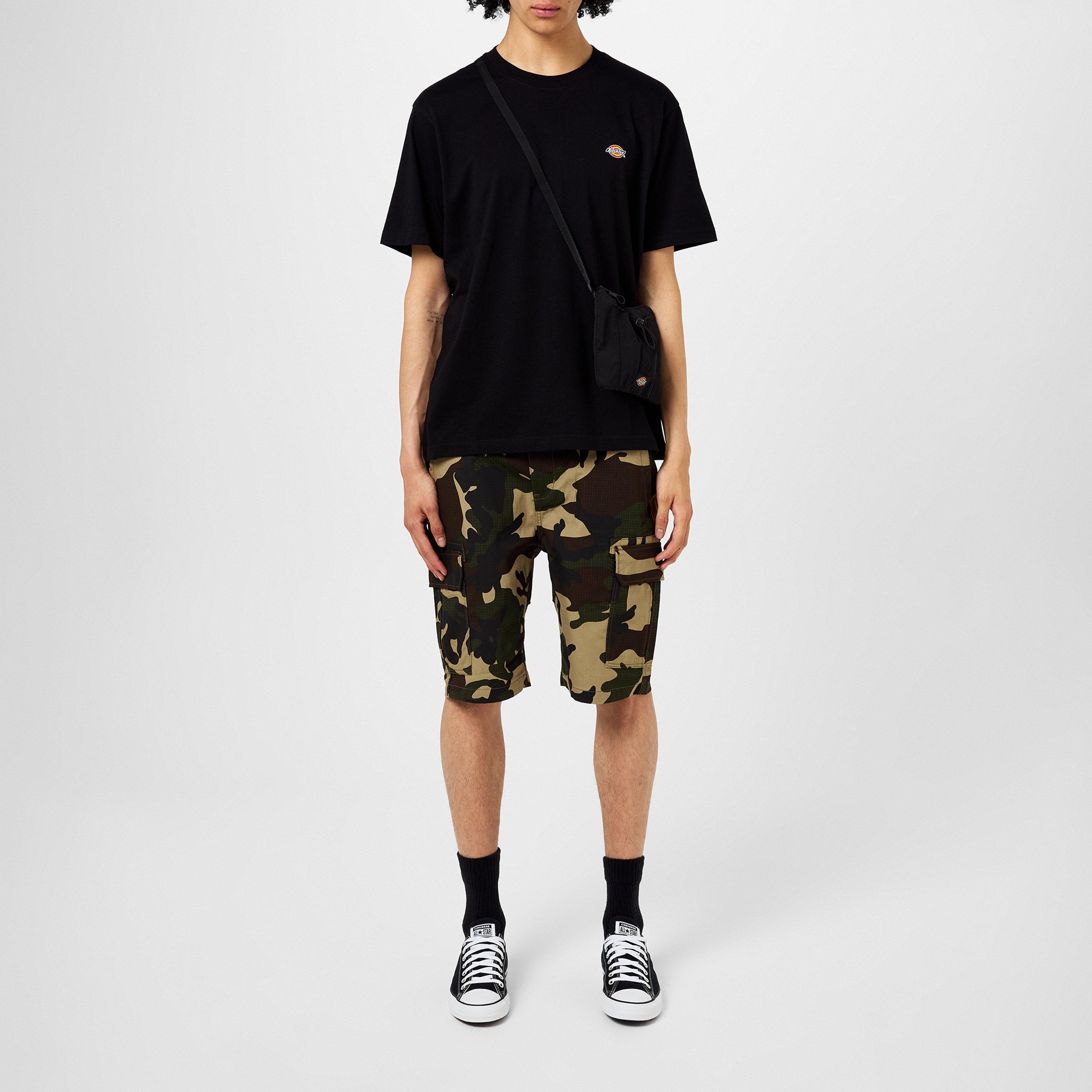 Preto BLK1 - Dickies - Mens Regular Fit Mapleton T-Shirt - 5