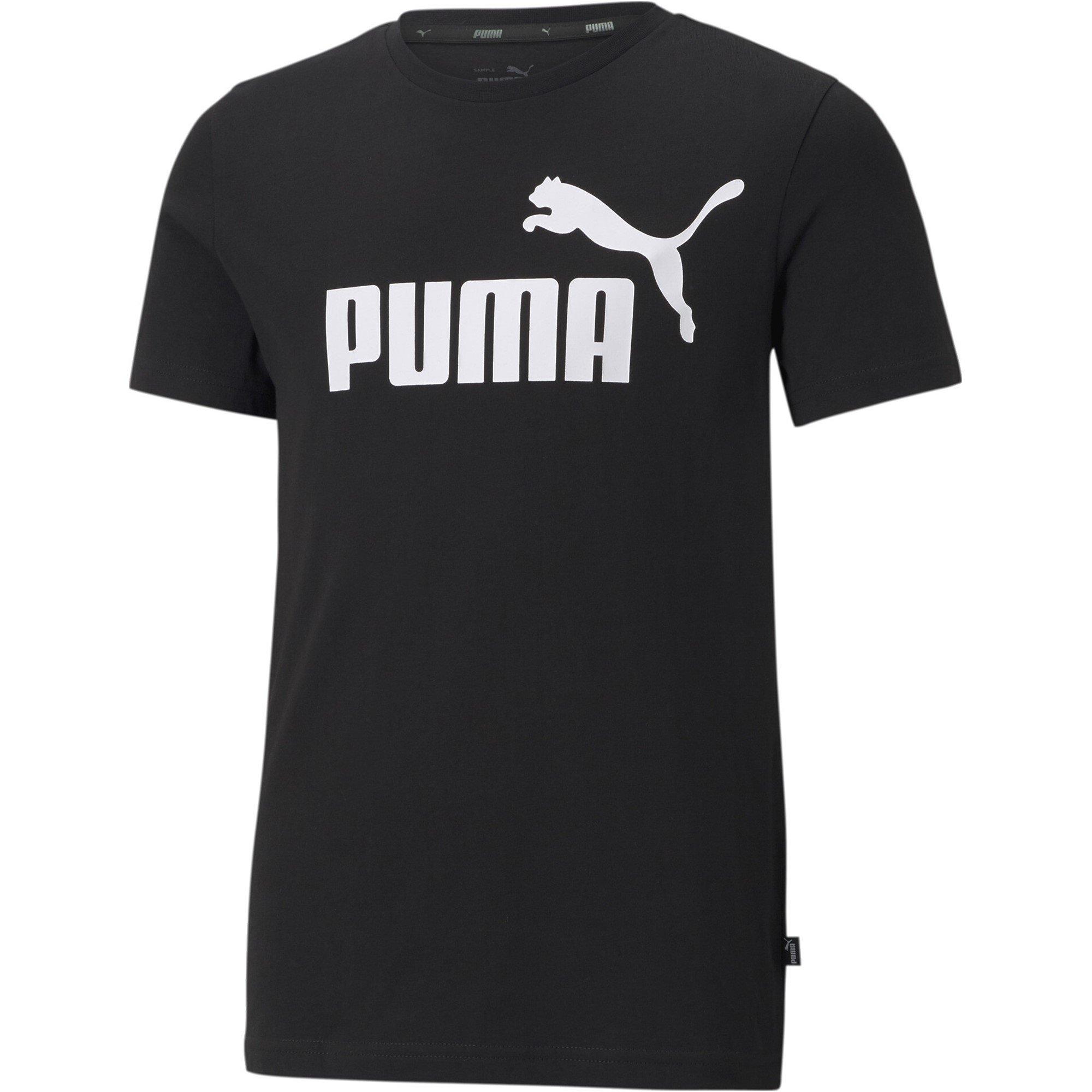 Puma Black - Puma - Essentials Logo T-Shirt Juniors - 1