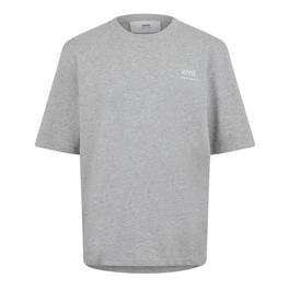 Ami Paris Organic Cotton Logo T Shirt