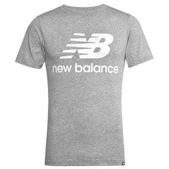 New Balance Essentials Stacked Logo Mens T Shirt