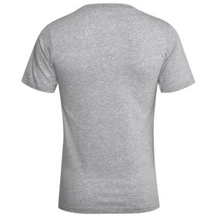 Athletic Grey - New Balance - Essentials Stacked Logo Mens T Shirt - 4