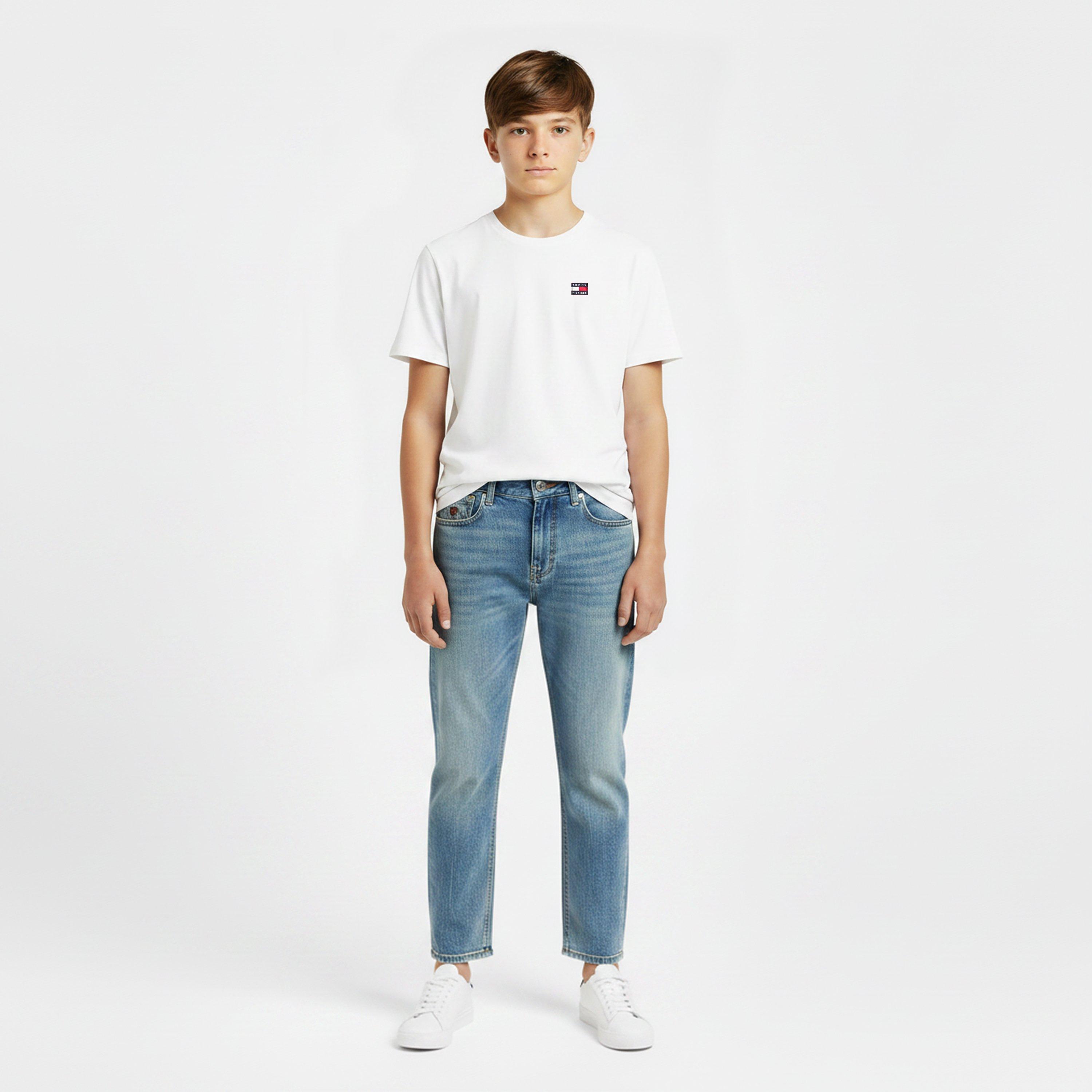 White - Tommy Hilfiger - Kids' Heritage Flag T-Shirt - 5