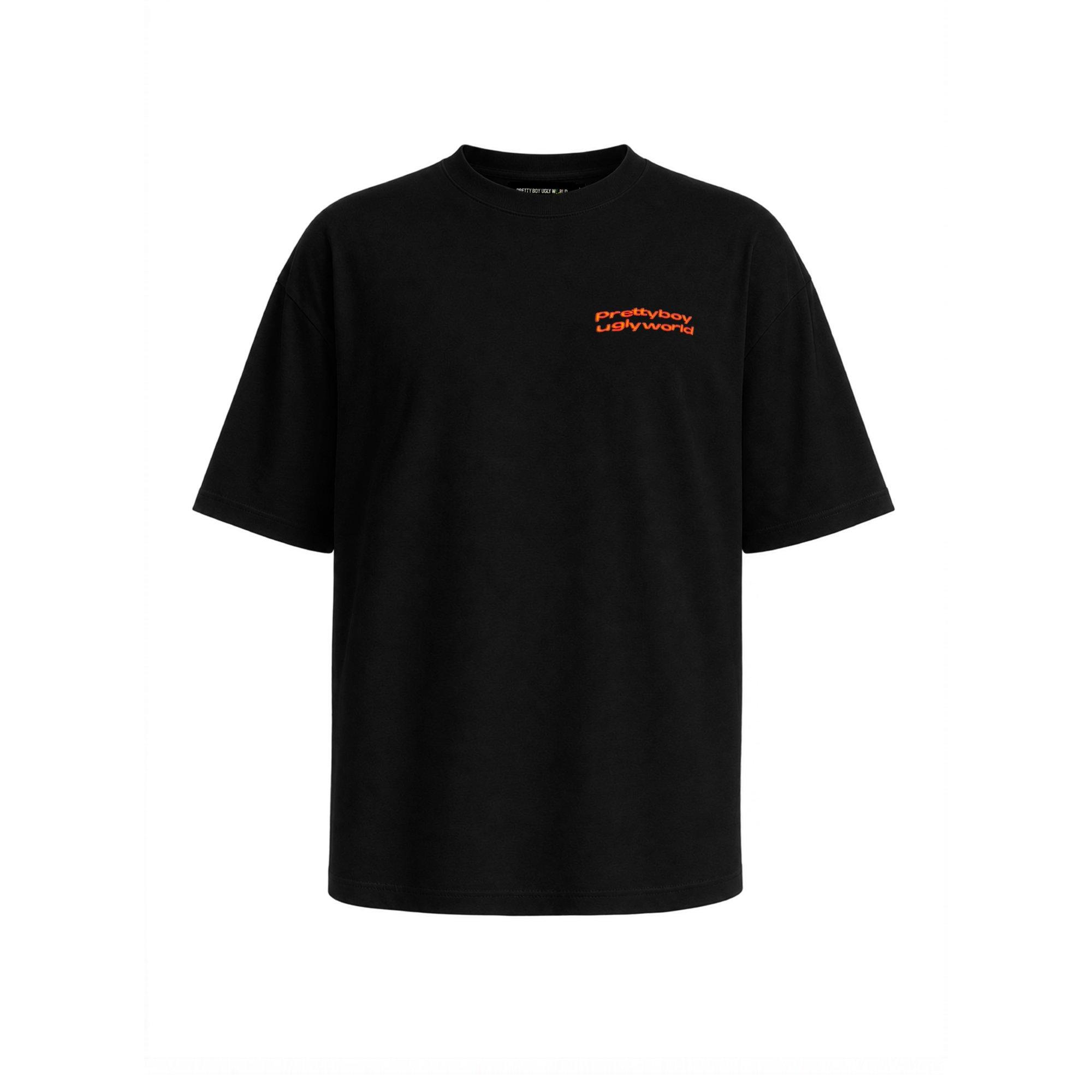 Black - Pretty Boy Ugly World - PBUW Bitcoin T-SHIRT Mens - 1