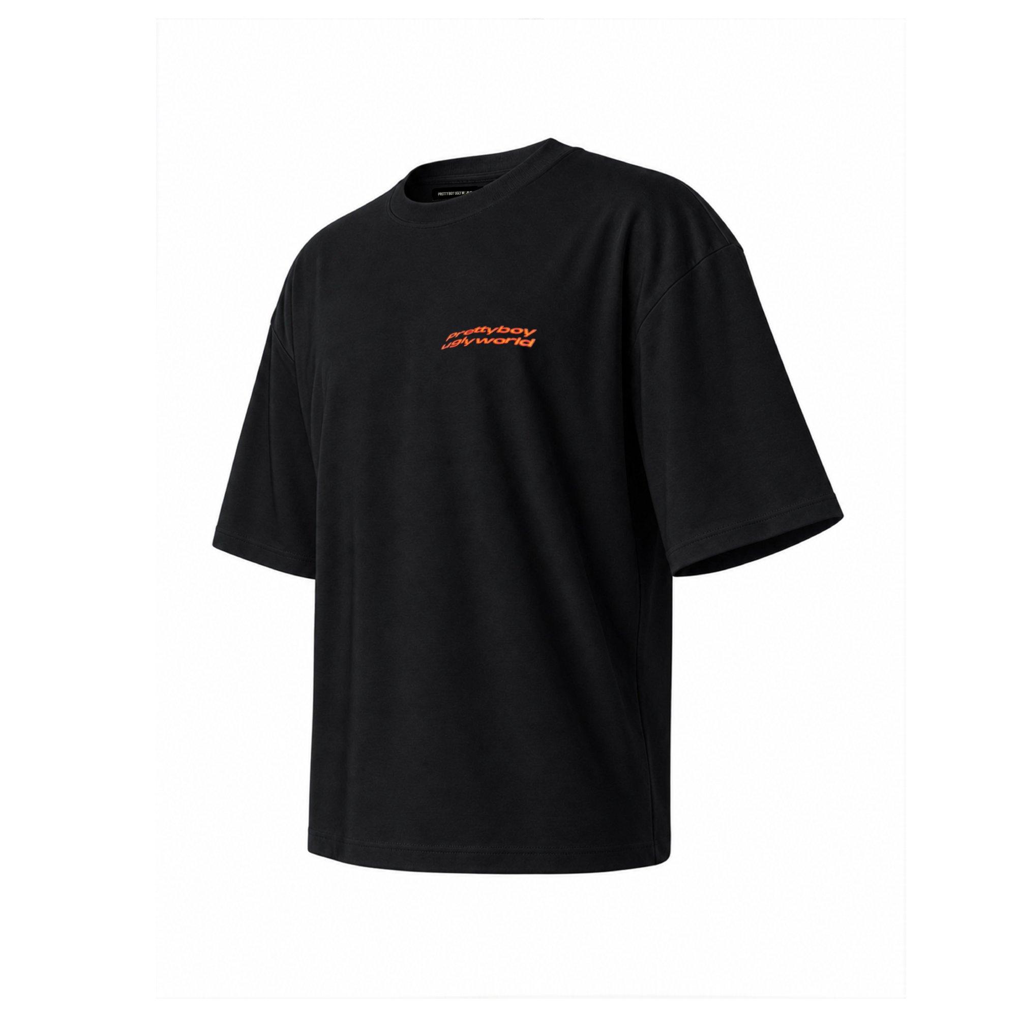 Black - Pretty Boy Ugly World - PBUW Bitcoin T-SHIRT Mens - 2