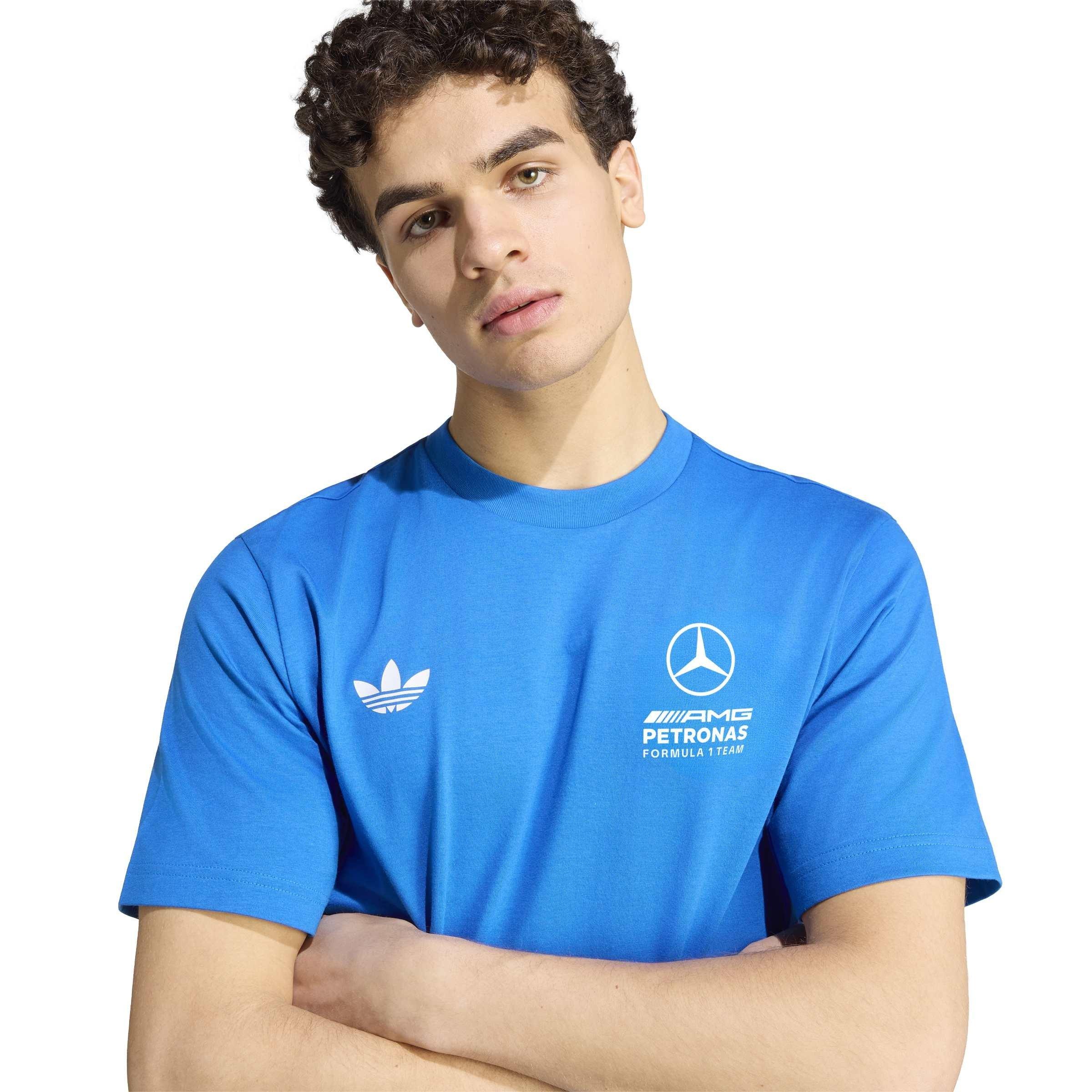 Blue/White - adidas Originals - Adidas Mer BW TEE M Sn63 - 4