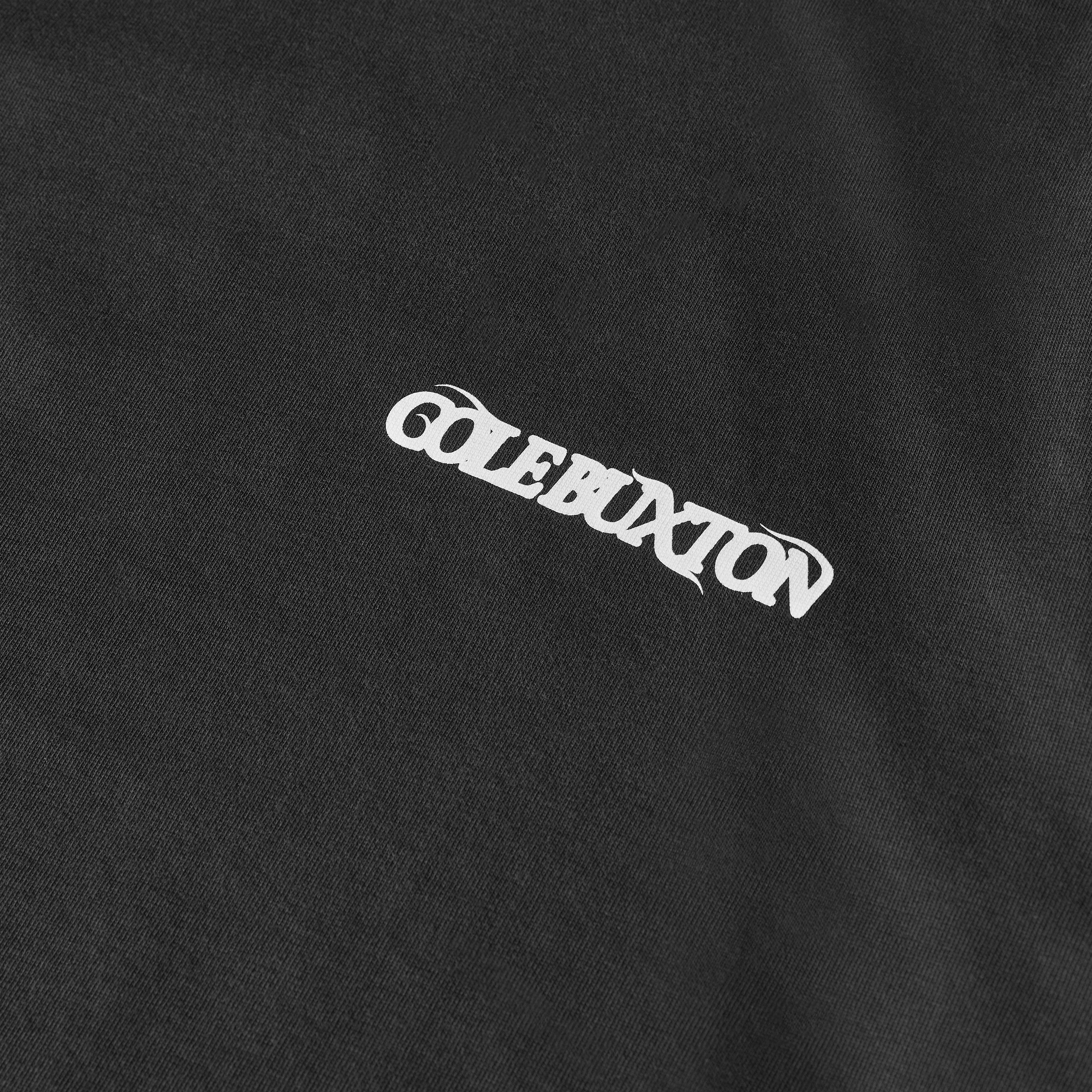 Vintage Black - Cole Buxton - Men's Baleric Tee Oversized T-Shirt - 5