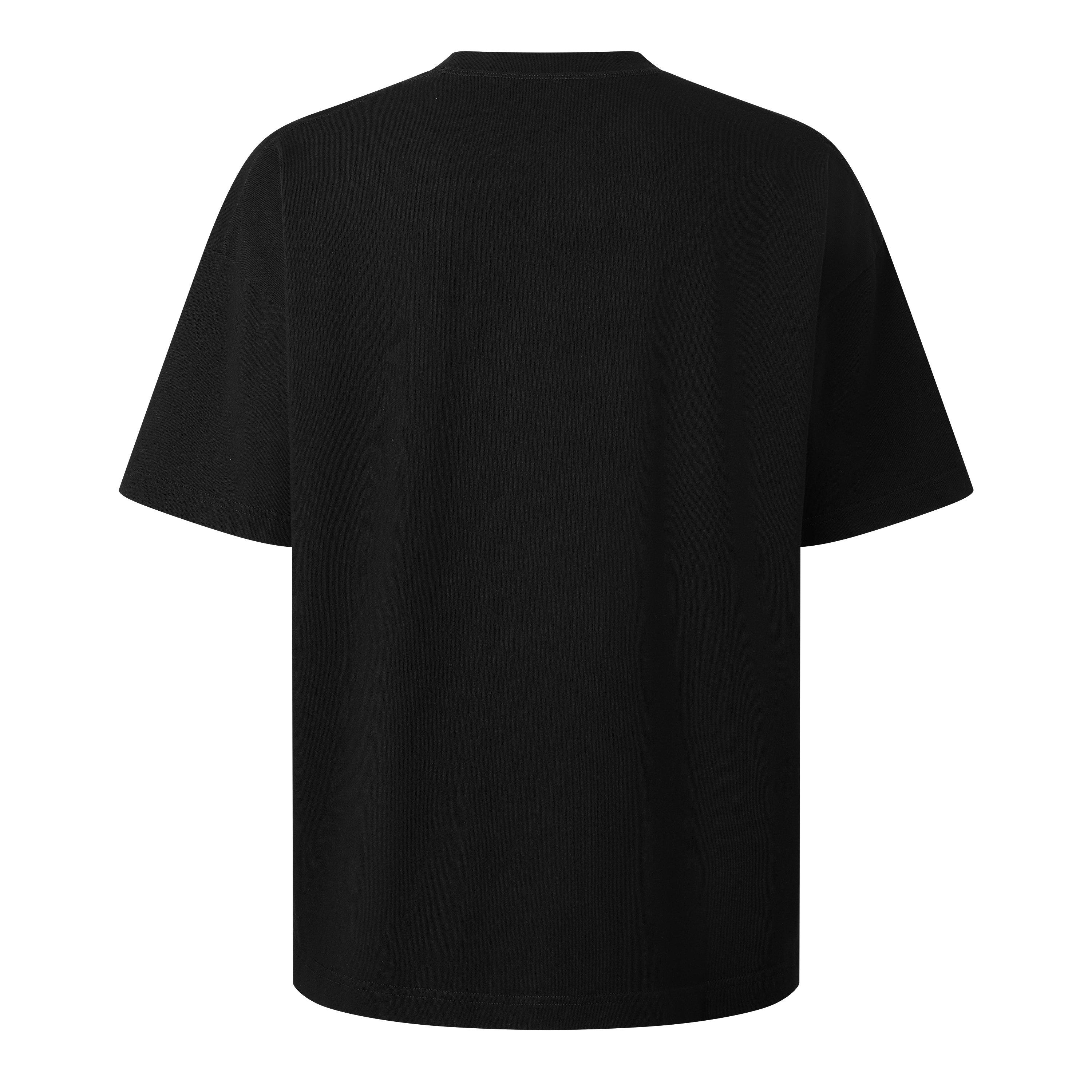 Black/Pink - Cole Buxton - Men's Bull Dog Tee Oversized T-Shirt - 2