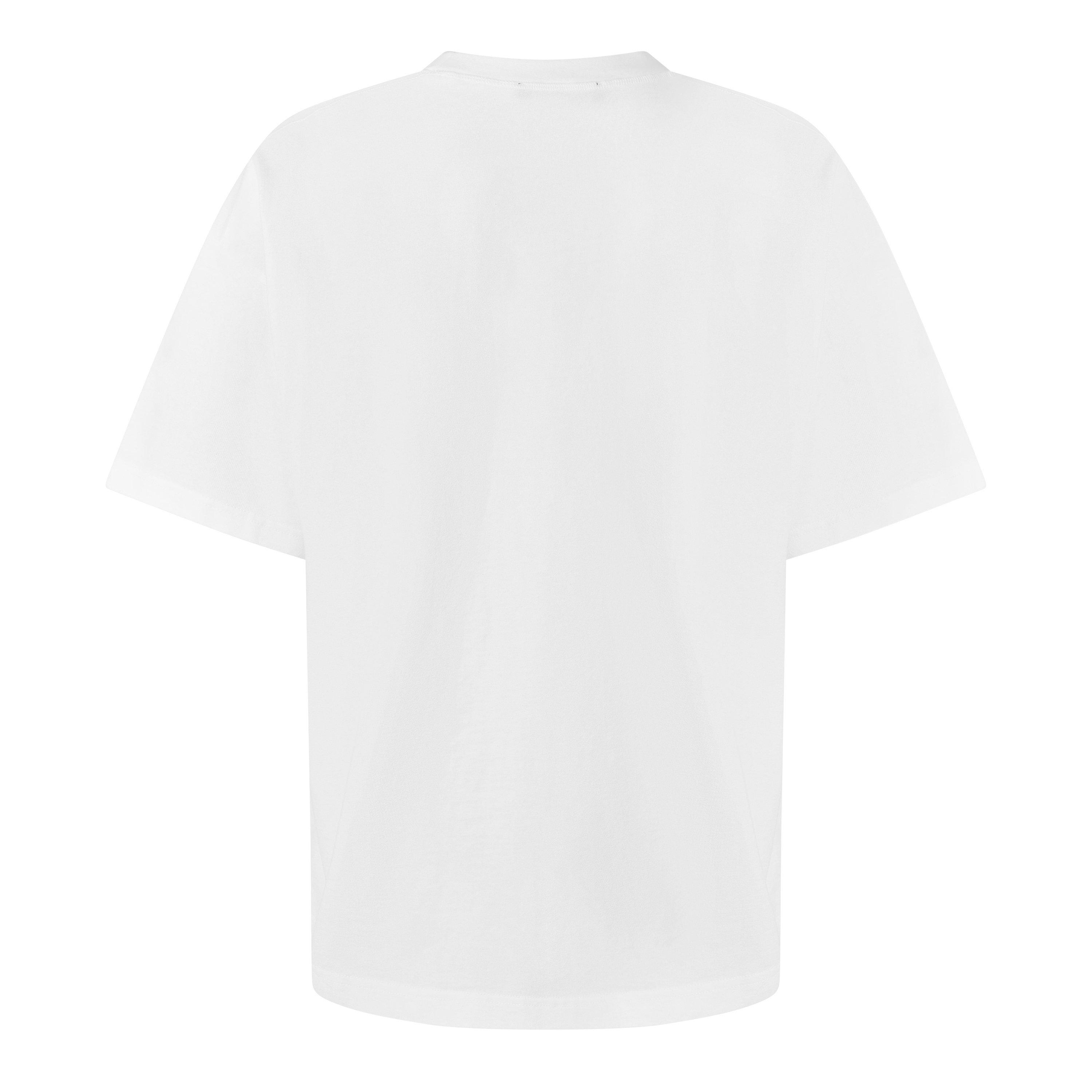 White/Green - Cole Buxton - Men's Bull Dog Tee Oversized T-Shirt - 2
