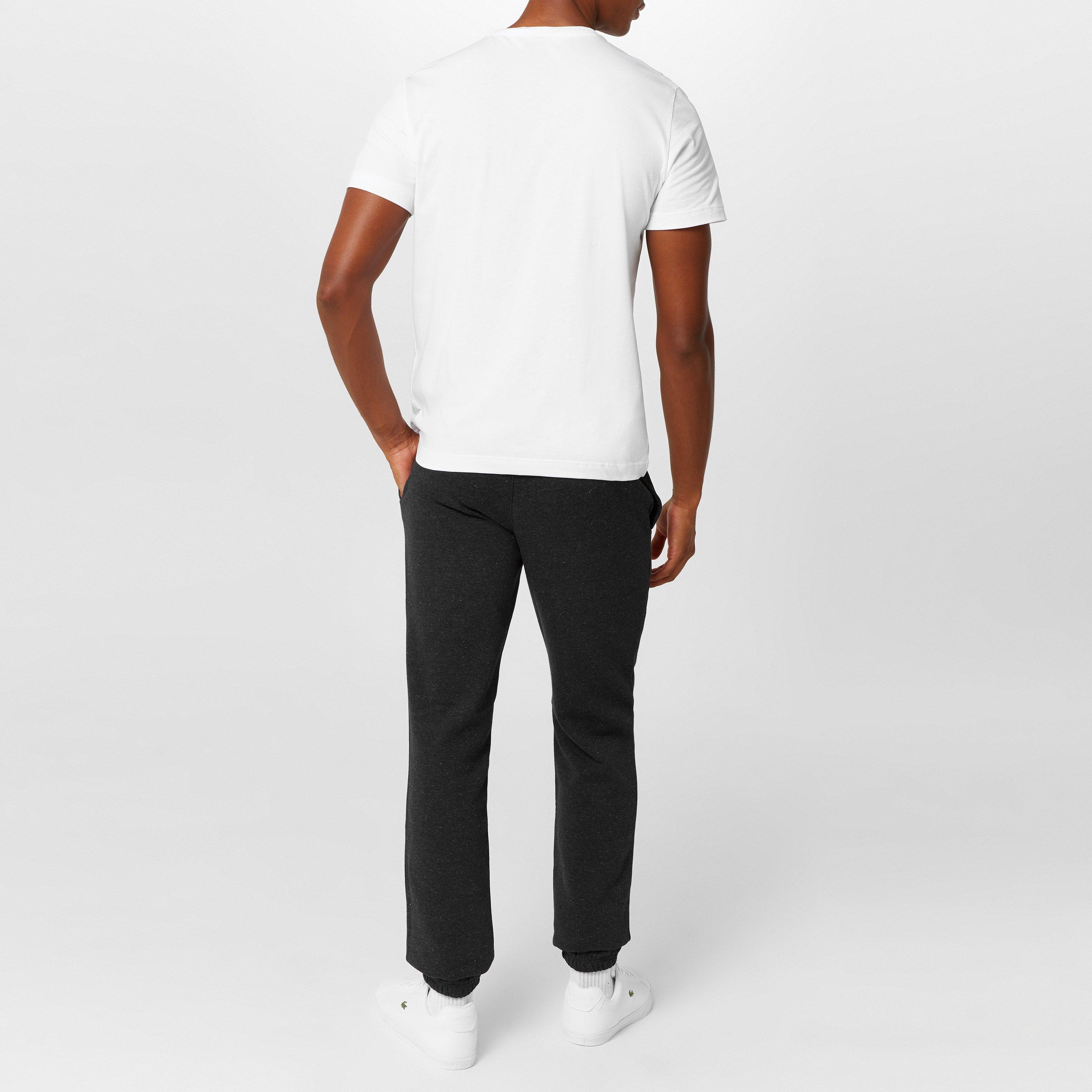 Weiß 001 - Lacoste - Embroidered Logo T Shirt - 4
