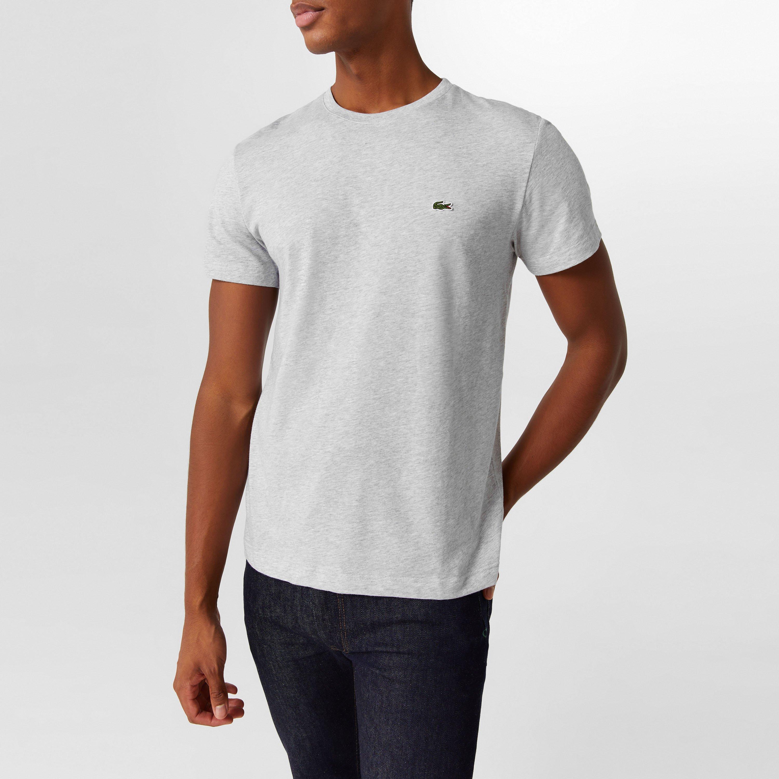 Light Grey CCA - Lacoste - Logo T Shirt - 5