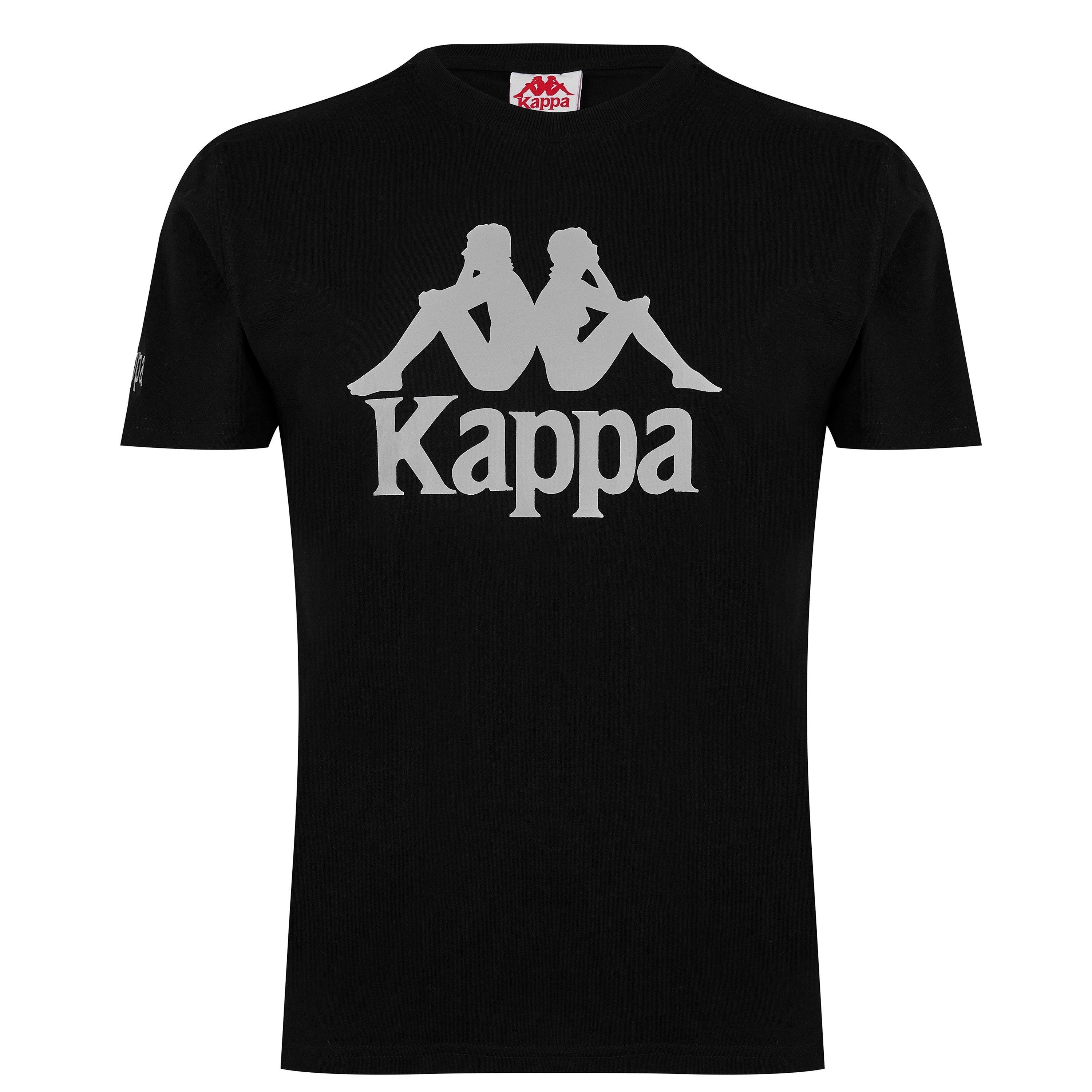 Crna 005 - Kappa - Authentic Logo T Shirt Mens - 1