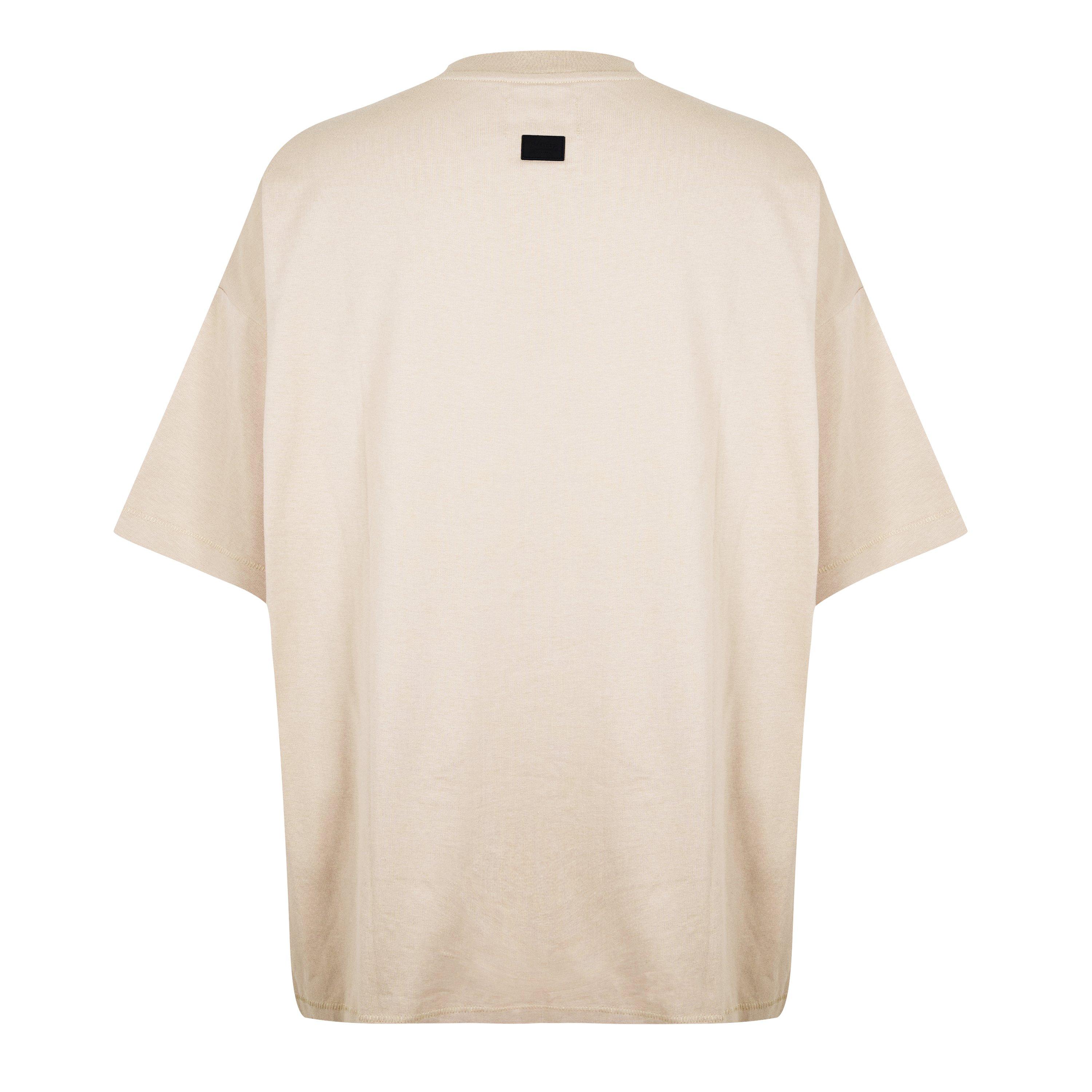 Beige - Firetrap - Tonal Regular Fit T-Shirt - 2