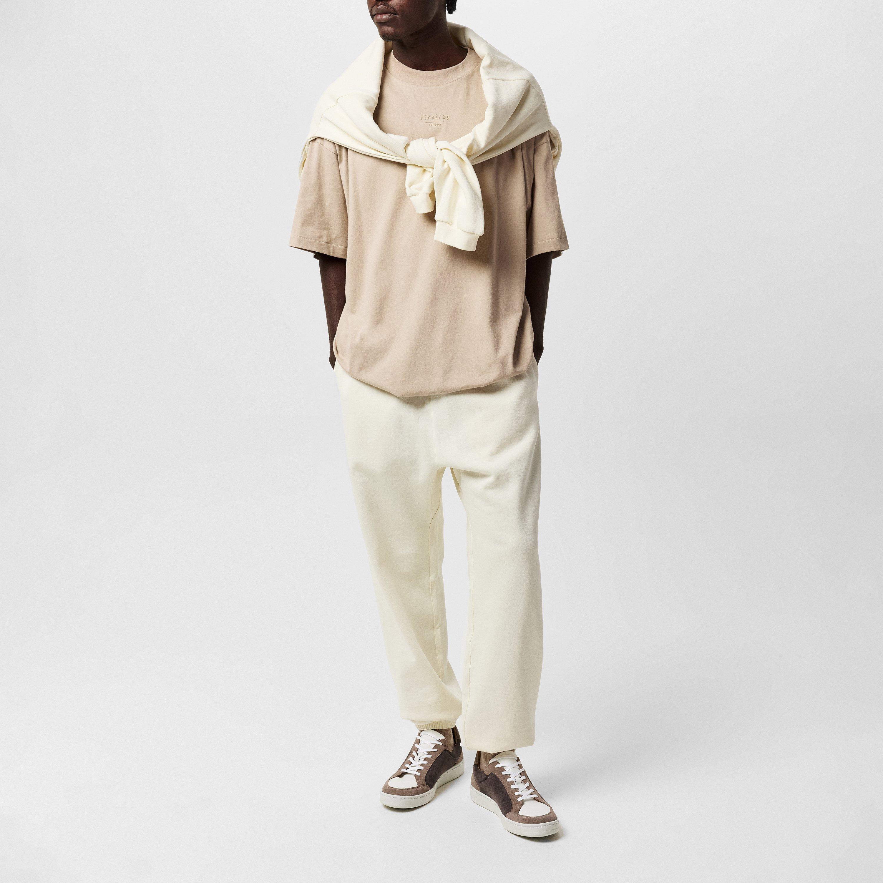 Beige - Firetrap - Tonal Regular Fit T-Shirt - 6