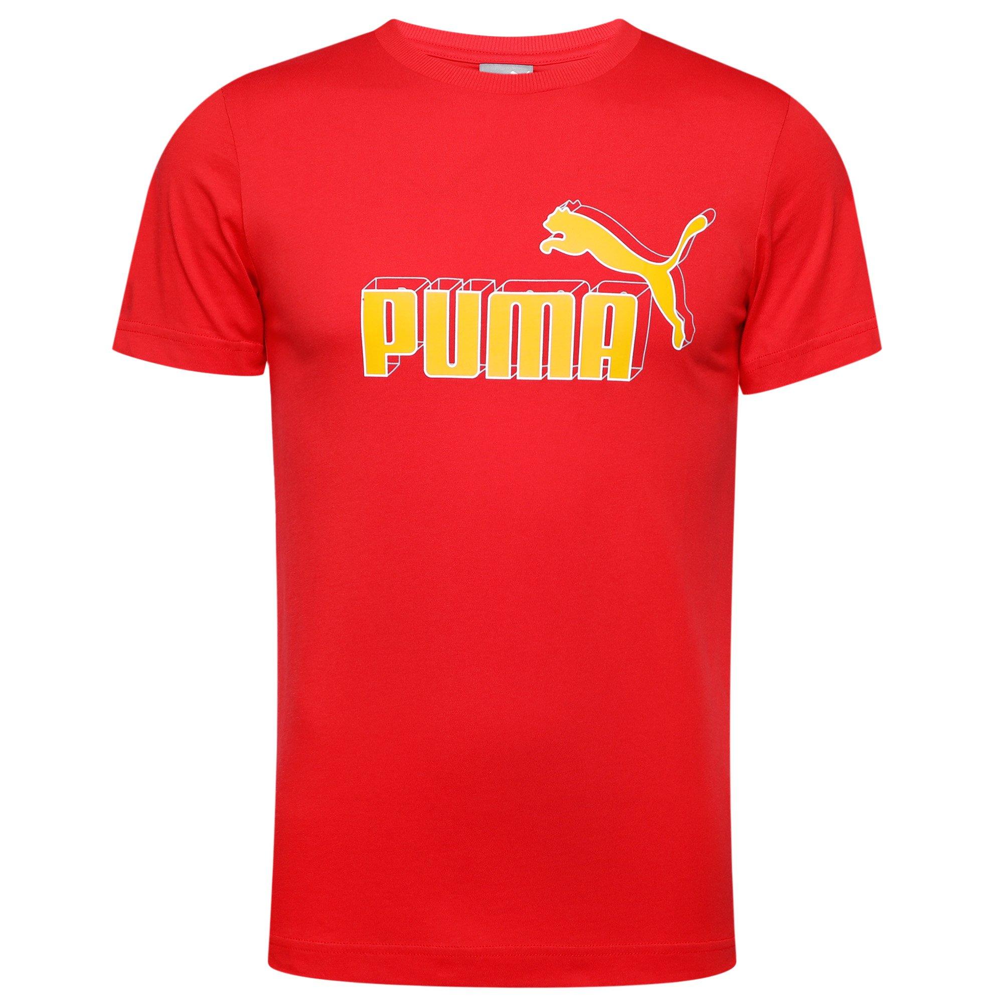 Puma Graphic Mens T Shirt Regular Fit TShirts Sports Direct MY