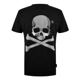 Philipp Plein Skull And Crossbones T-Shirt