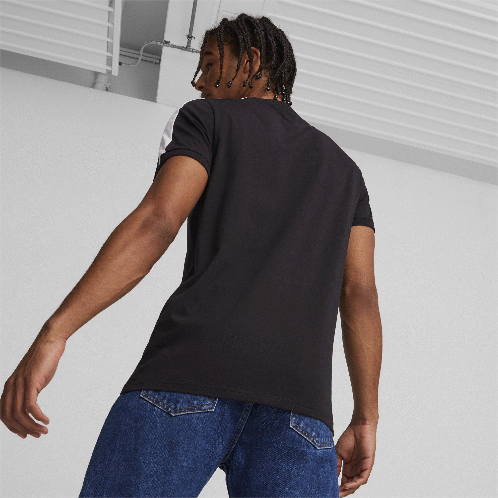 Puma Black - Puma - T7 Iconic Mens T Shirt - 4