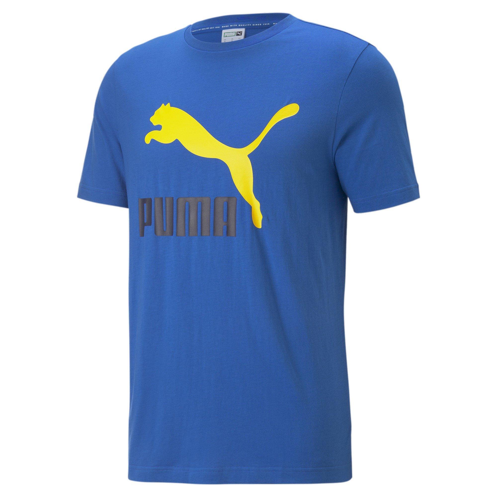 Puma Classic Logo Metallic Mens T Shirt Regular Fit TShirts