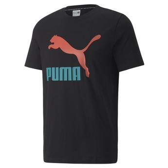 Puma Classic Logo Metallic Mens T Shirt