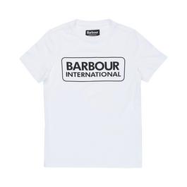 Barbour International Boys Essential Large Logo T Shirt