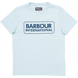 Barbour International Boys Essential Large Logo T Shirt