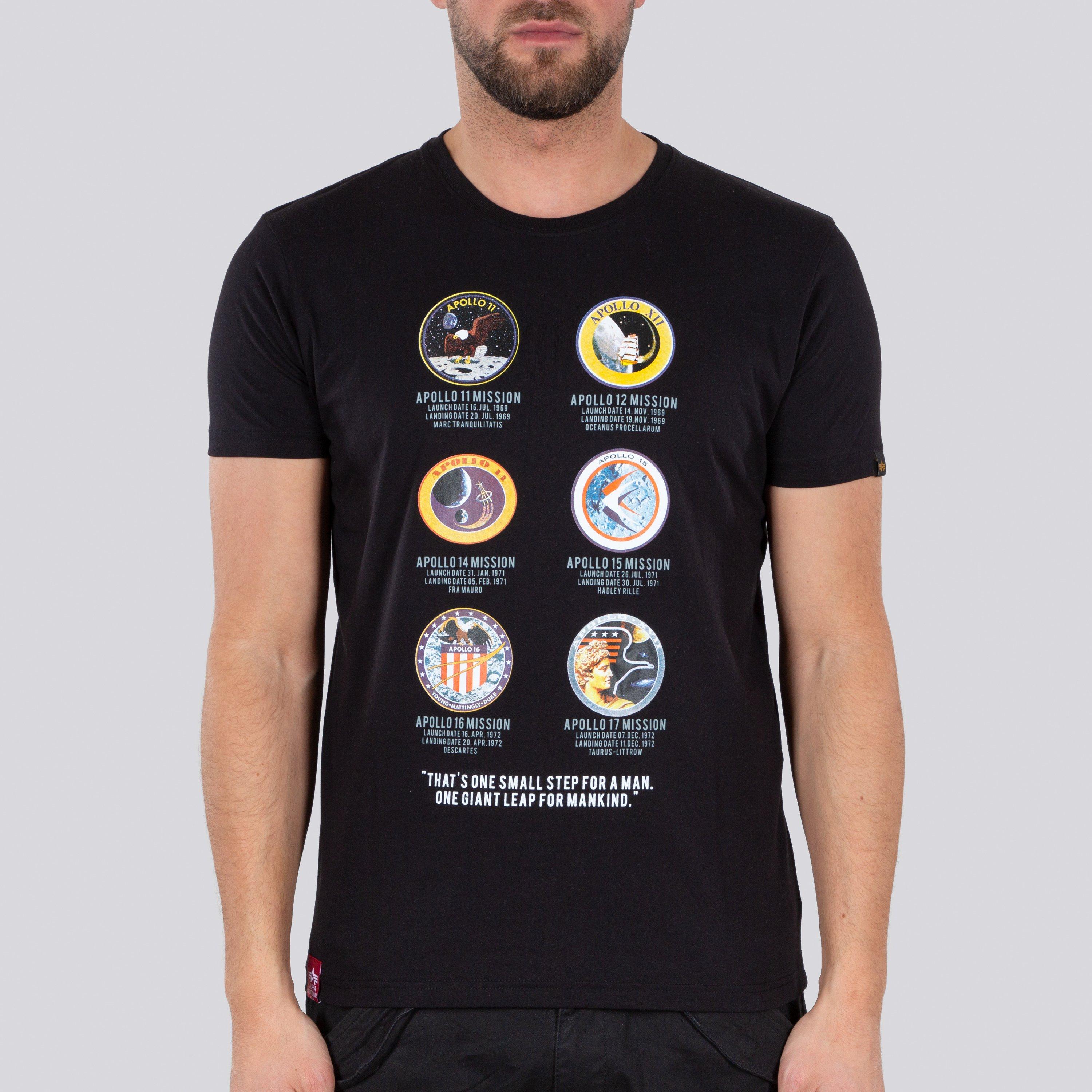 送料込★ALPHA INDUSTRIES★ Tシャツ Apollo Mission Tシャツ Alpha Industries | Apollo Mission T Shirt | Regular Fit T