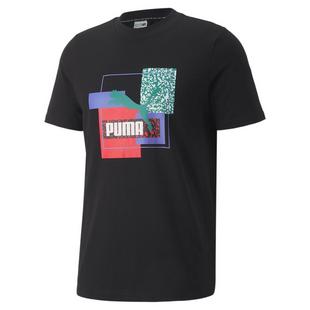 Puma Black - Puma - Brand Love Mens T Shirt - 1