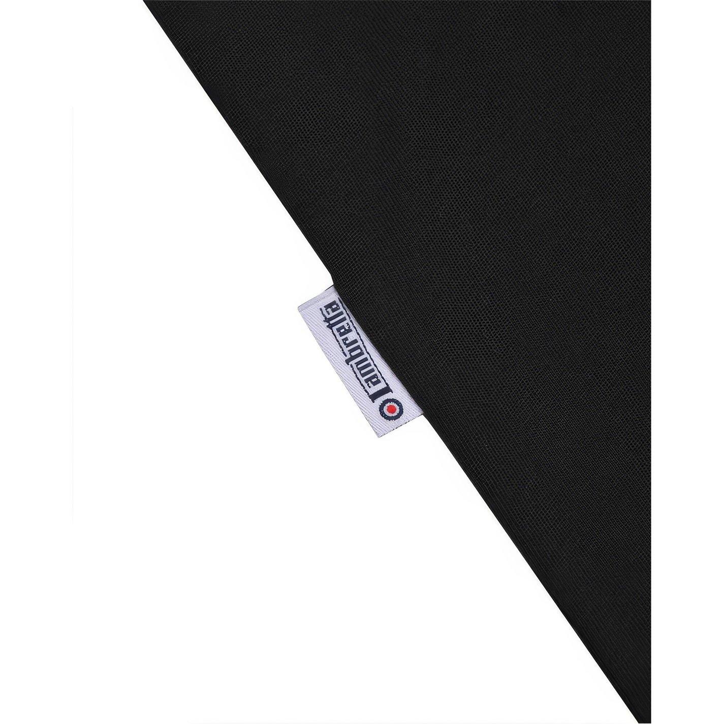 Schwarz - Lambretta - Racing Stripe Regular Fit T-Shirt - 3