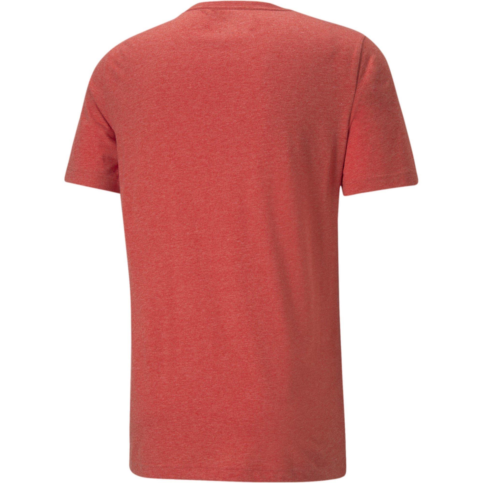 High Risk Red - Puma - Essentials Heather Mens T Shirt - 5