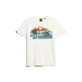 Superdry Outoor Graphic Stripe T-Shirt