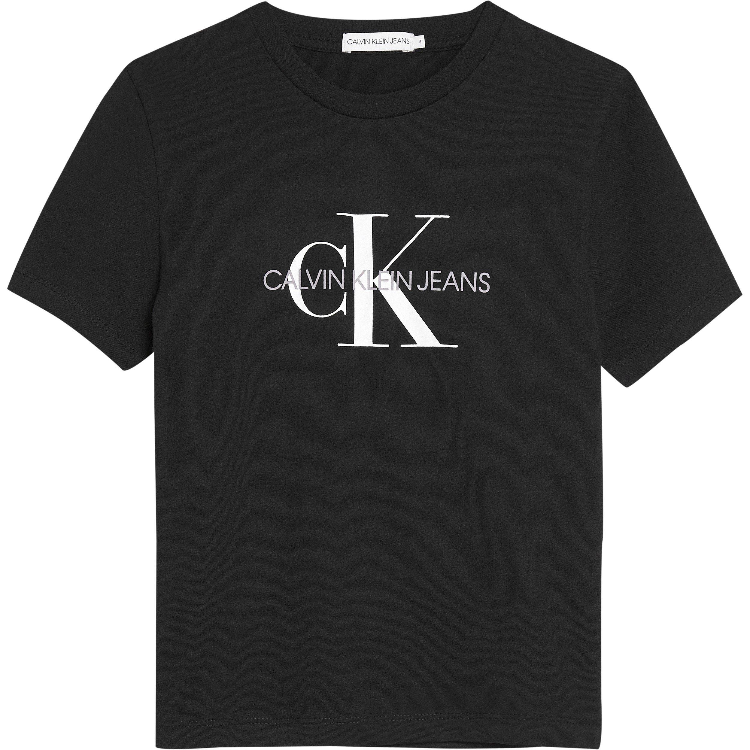 Nero - Calvin Klein Jeans - Junior Monogram T Shirt - 1