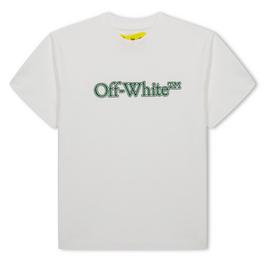 Off White Big Bookish Tee Junior Boys