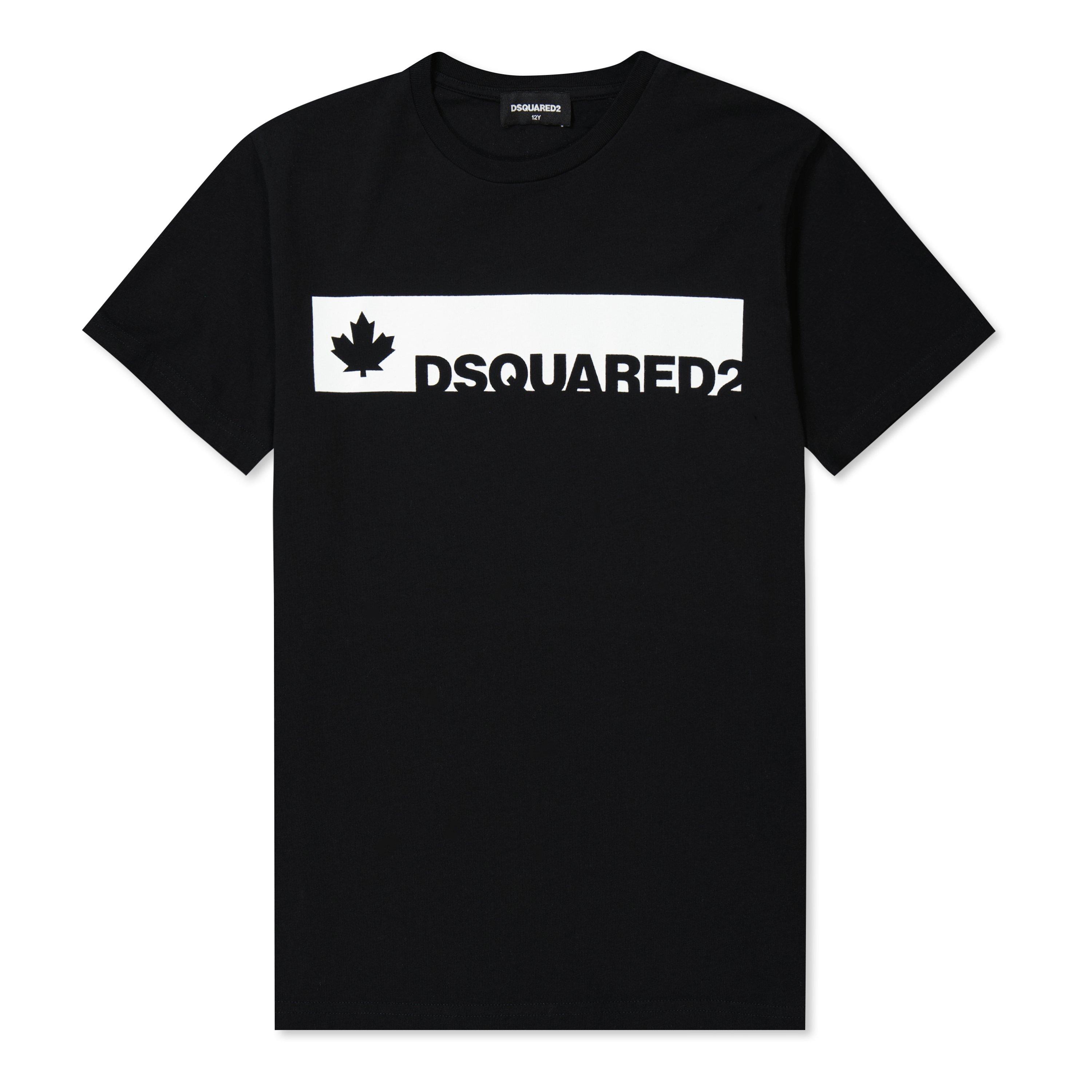 Dsquared2 leaf logo t shirt online