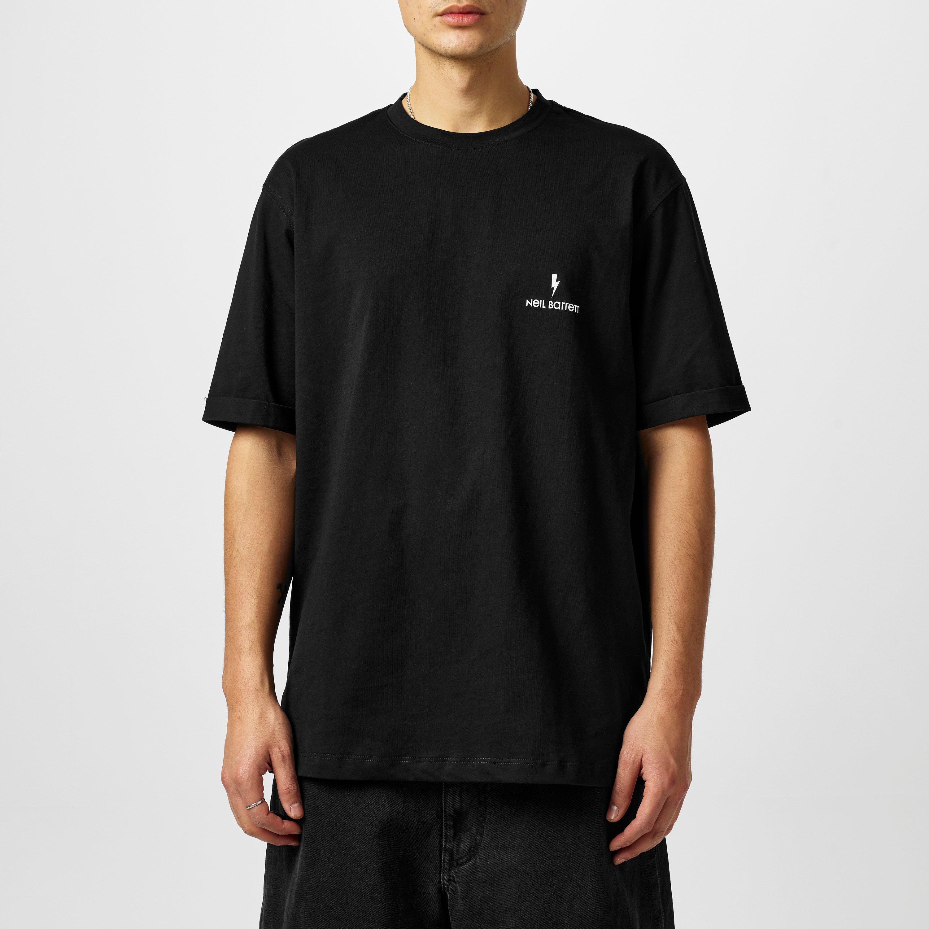 Black/White 524 - Neil Barrett - Barrett Co-Ord T-Shirt - 3