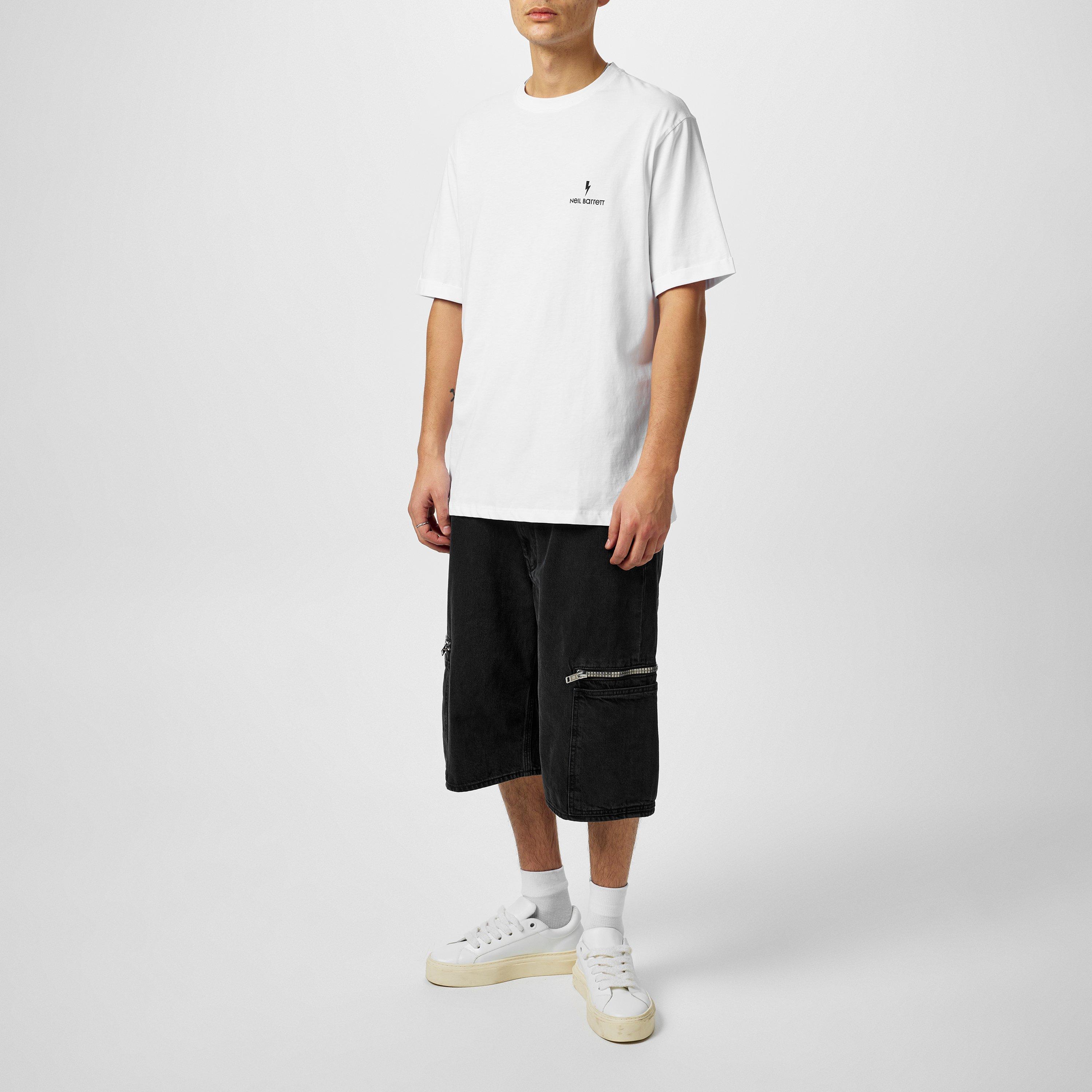 White/Black 526 - Neil Barrett - Co-Ord T-Shirt - 6