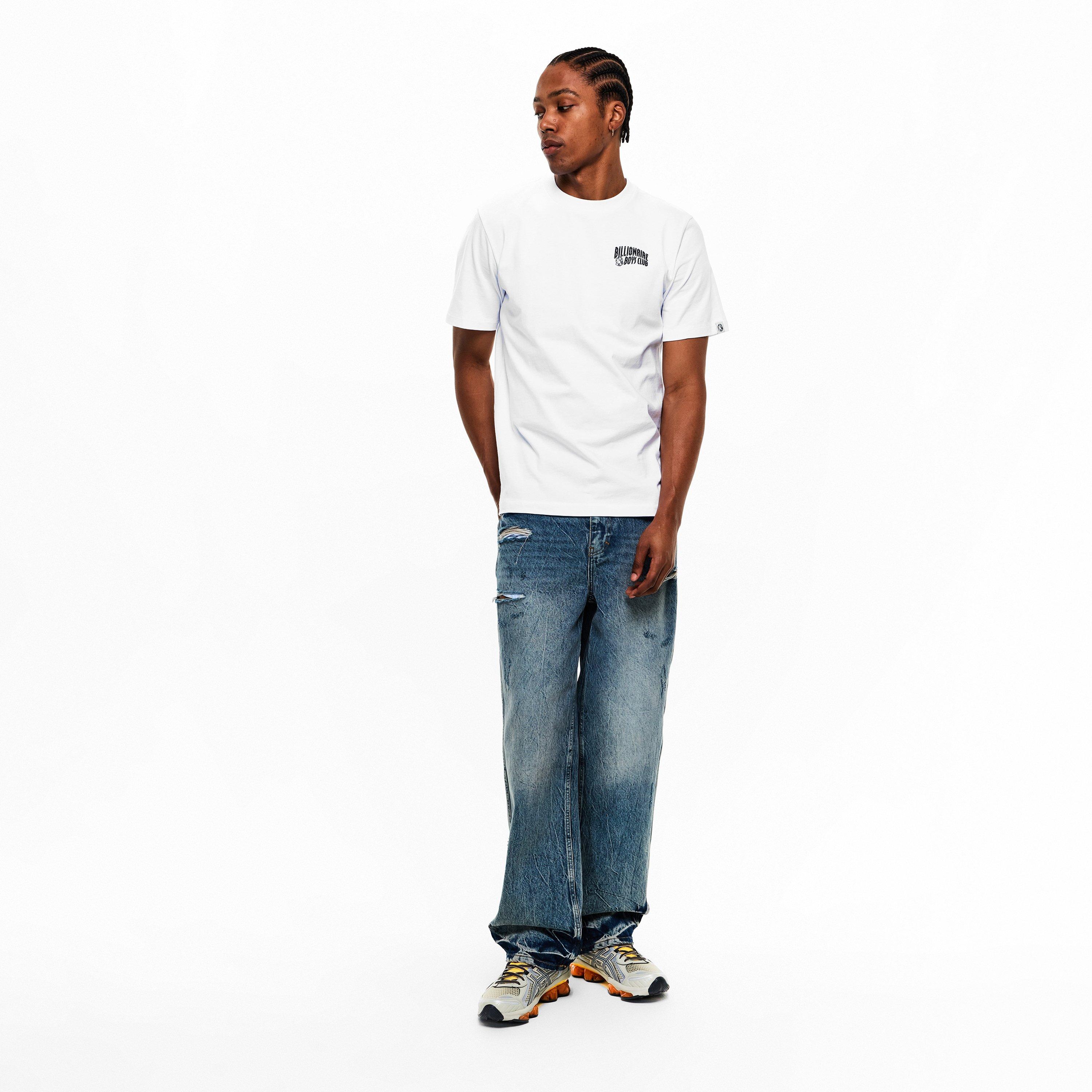 White - Billionaire Boys Club - Small Arch Logo T-Shirt - 6