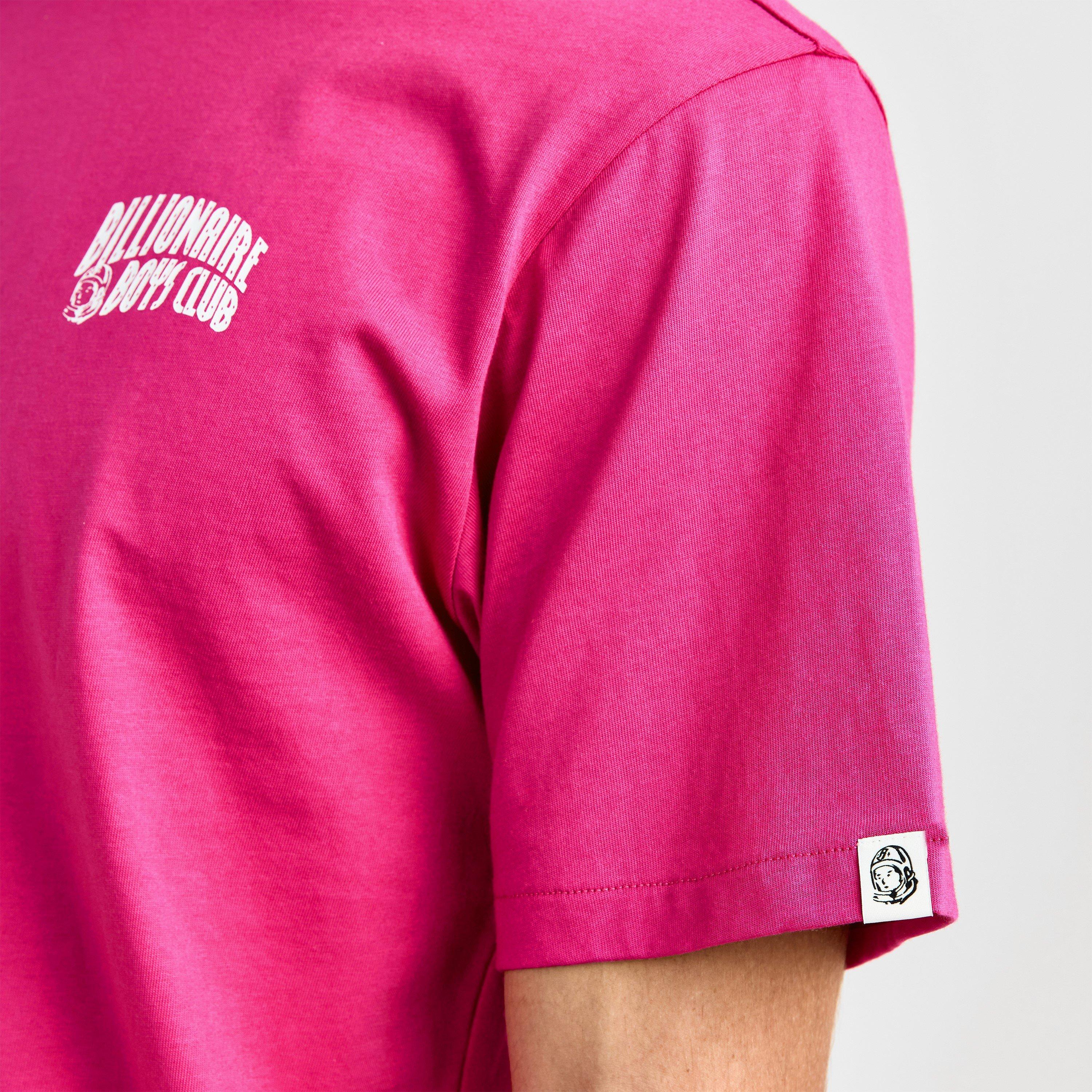 Pink - Billionaire Boys Club - Small Arch Logo T-Shirt - 5