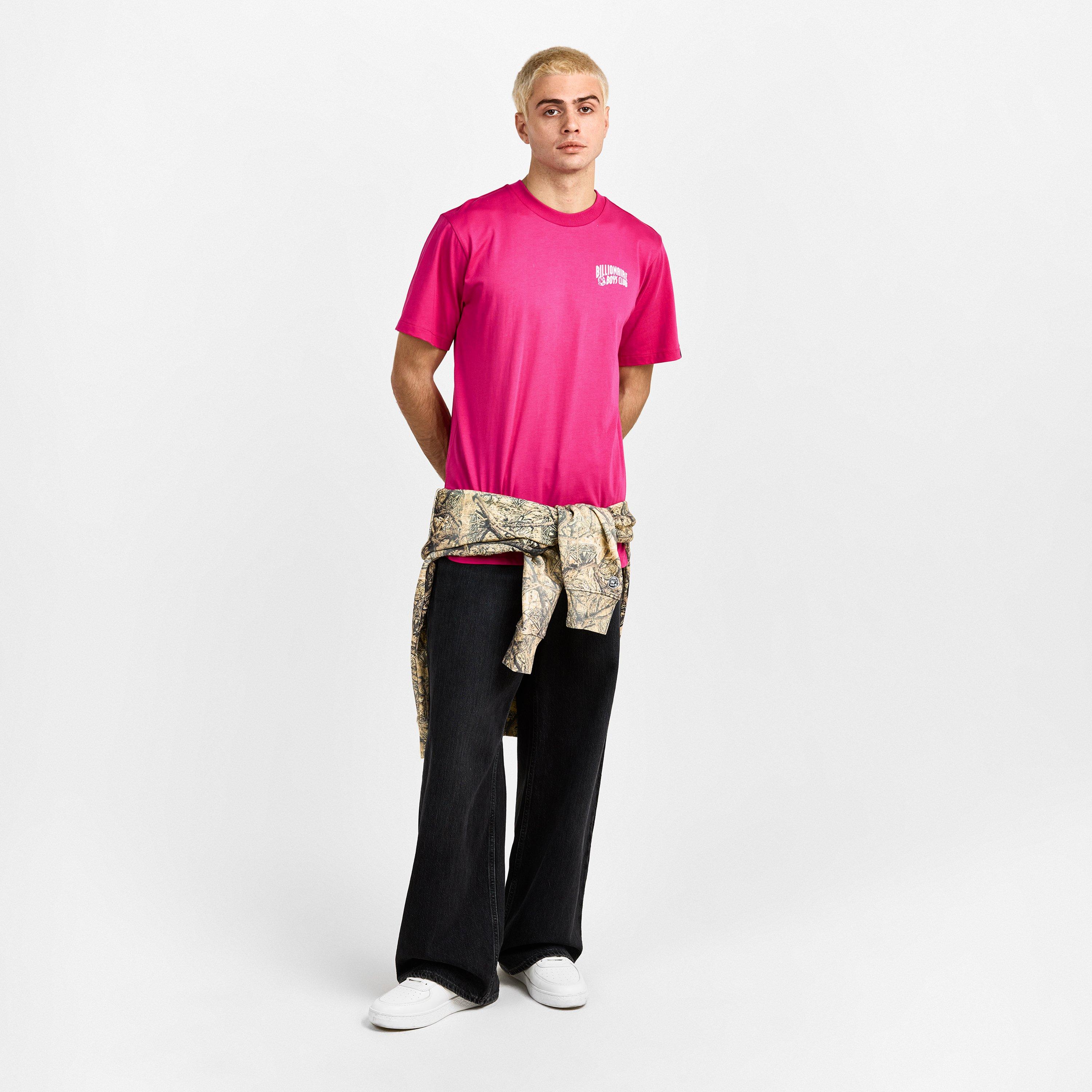 Pink - Billionaire Boys Club - Small Arch Logo T-Shirt - 6