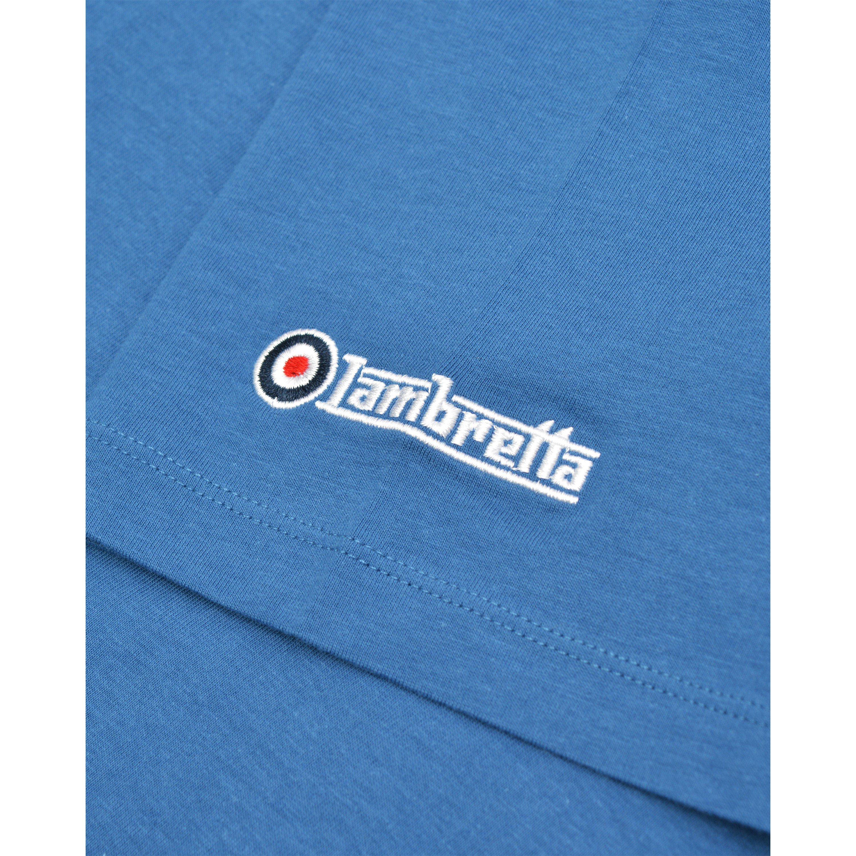Blå - Lambretta - Flag Tee - 4